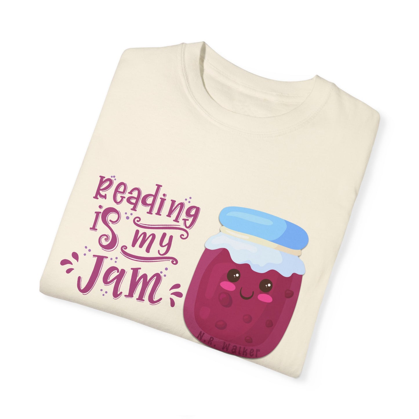 Reading Is My Jam - Unisex Garment-Dyed T-shirt