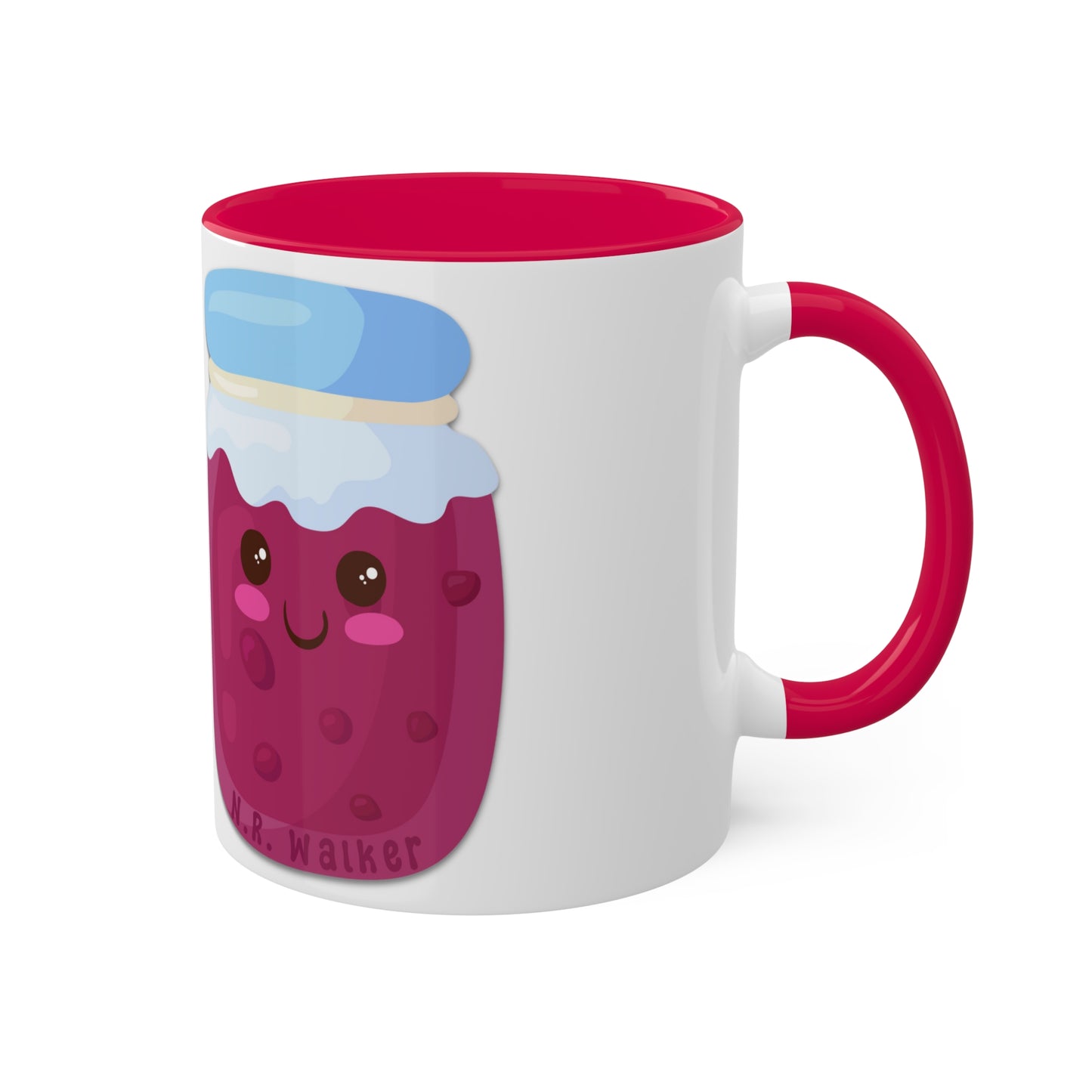 Reading Is My Jam Colorful Mugs, 11oz