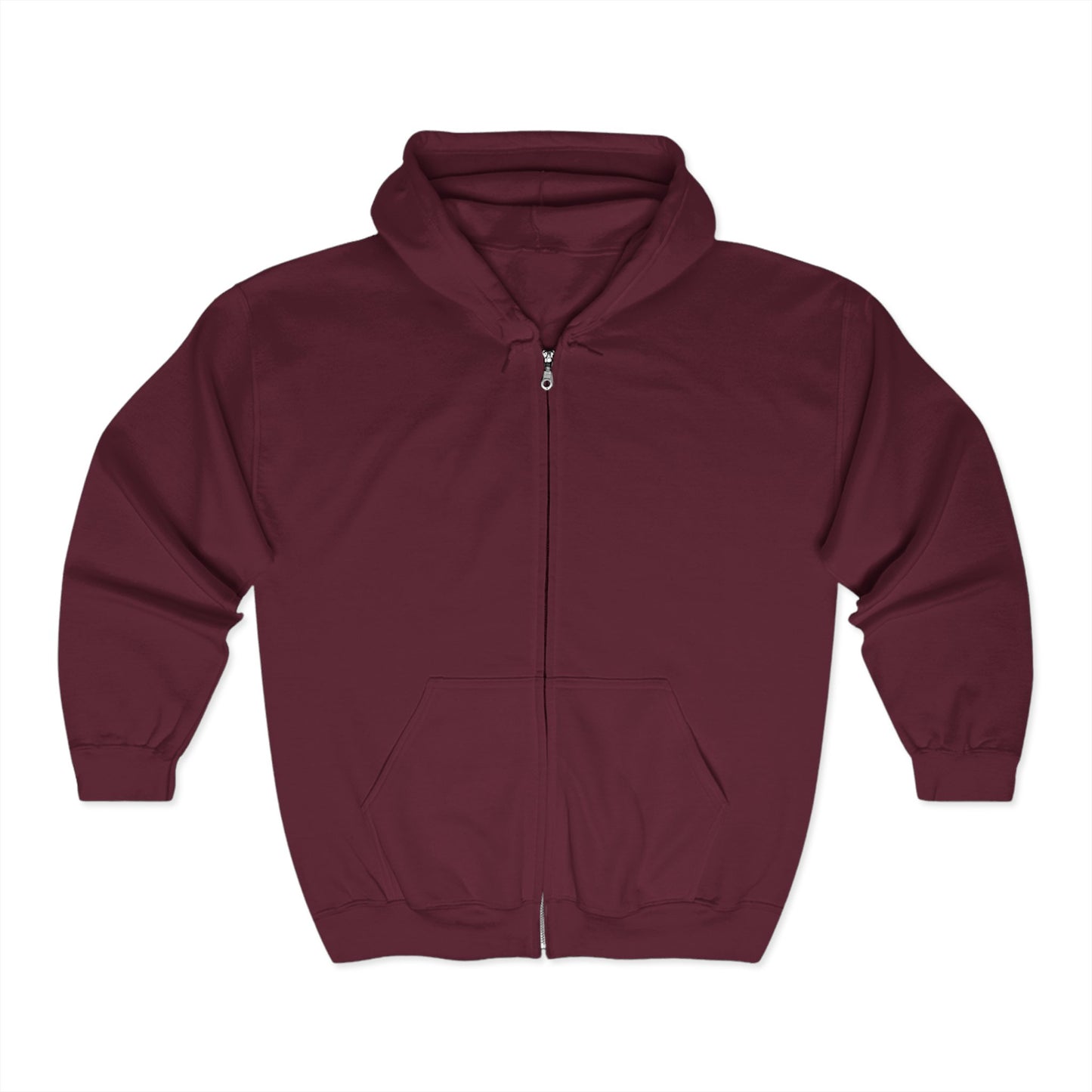 Milvus Division Logo Unisex Full Zip Hoodie
