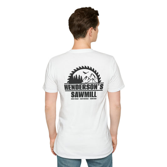 Henderson's Sawmill - Unisex Softstyle T-Shirt