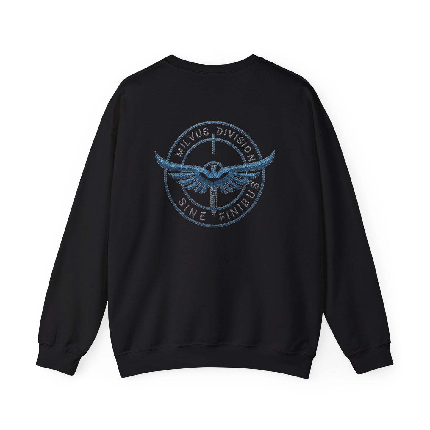Milvus Division logo Unisex Heavy Blend™ Crewneck Sweatshirt