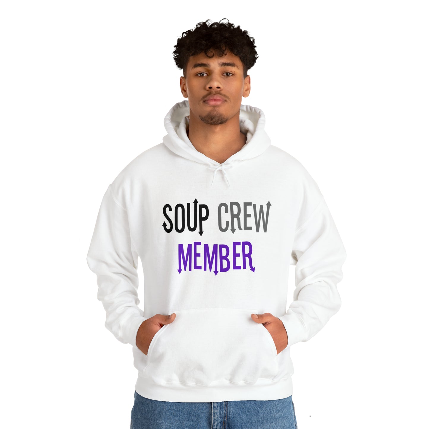 Upside Down Soup Crew Unisex Heavy Blend™ Hooded Sweatshirt