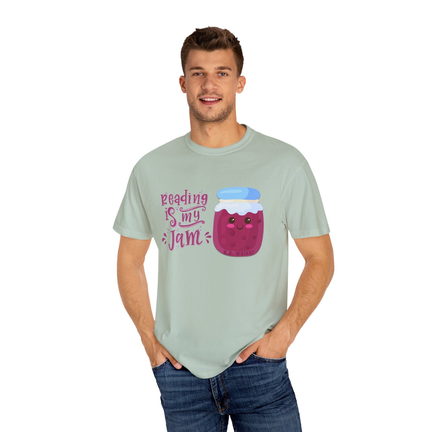 Reading Is My Jam - Unisex Garment-Dyed T-shirt