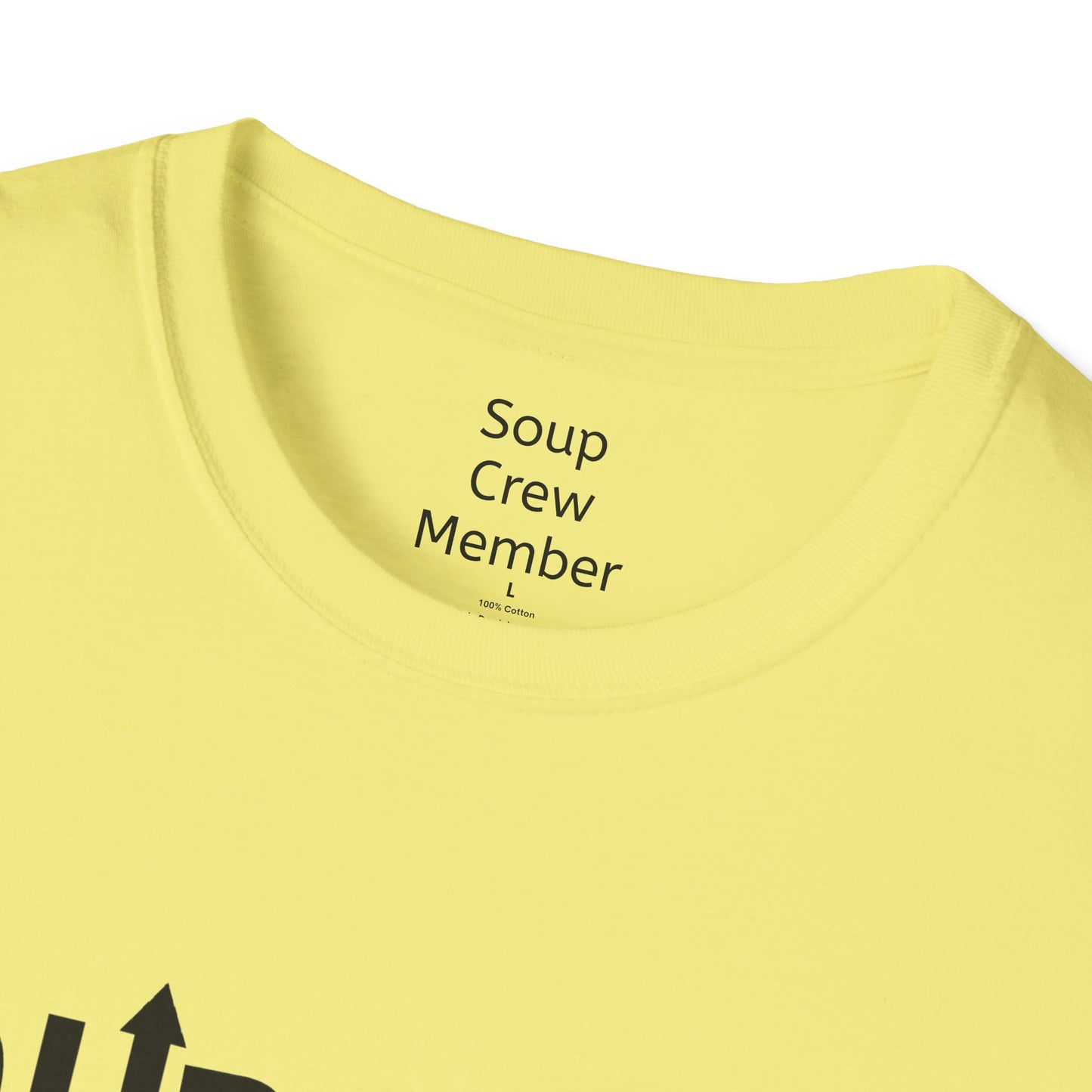 Upside Down Soup Crew Member Unisex Softstyle T-Shirt