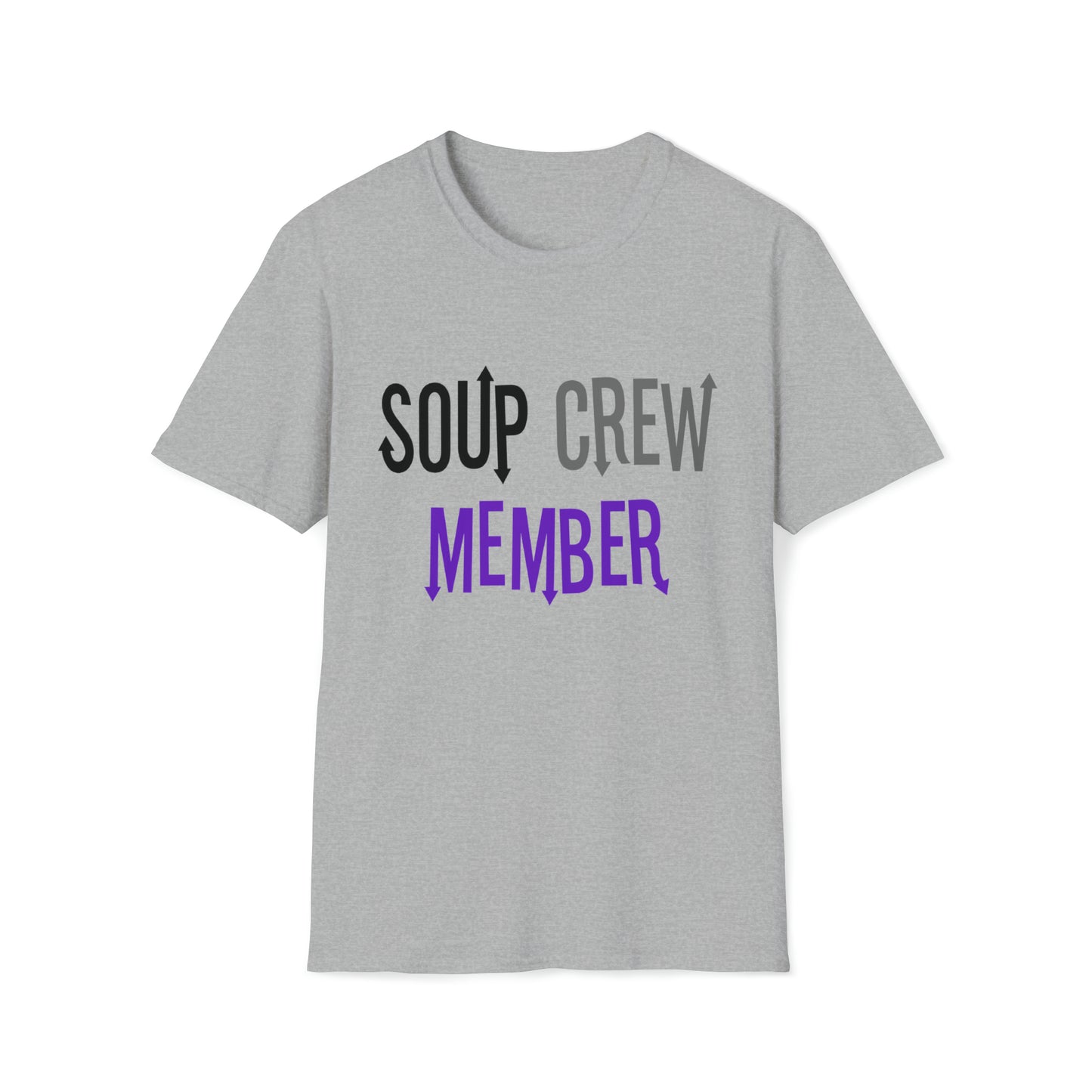 Upside Down Soup Crew Member Unisex Softstyle T-Shirt