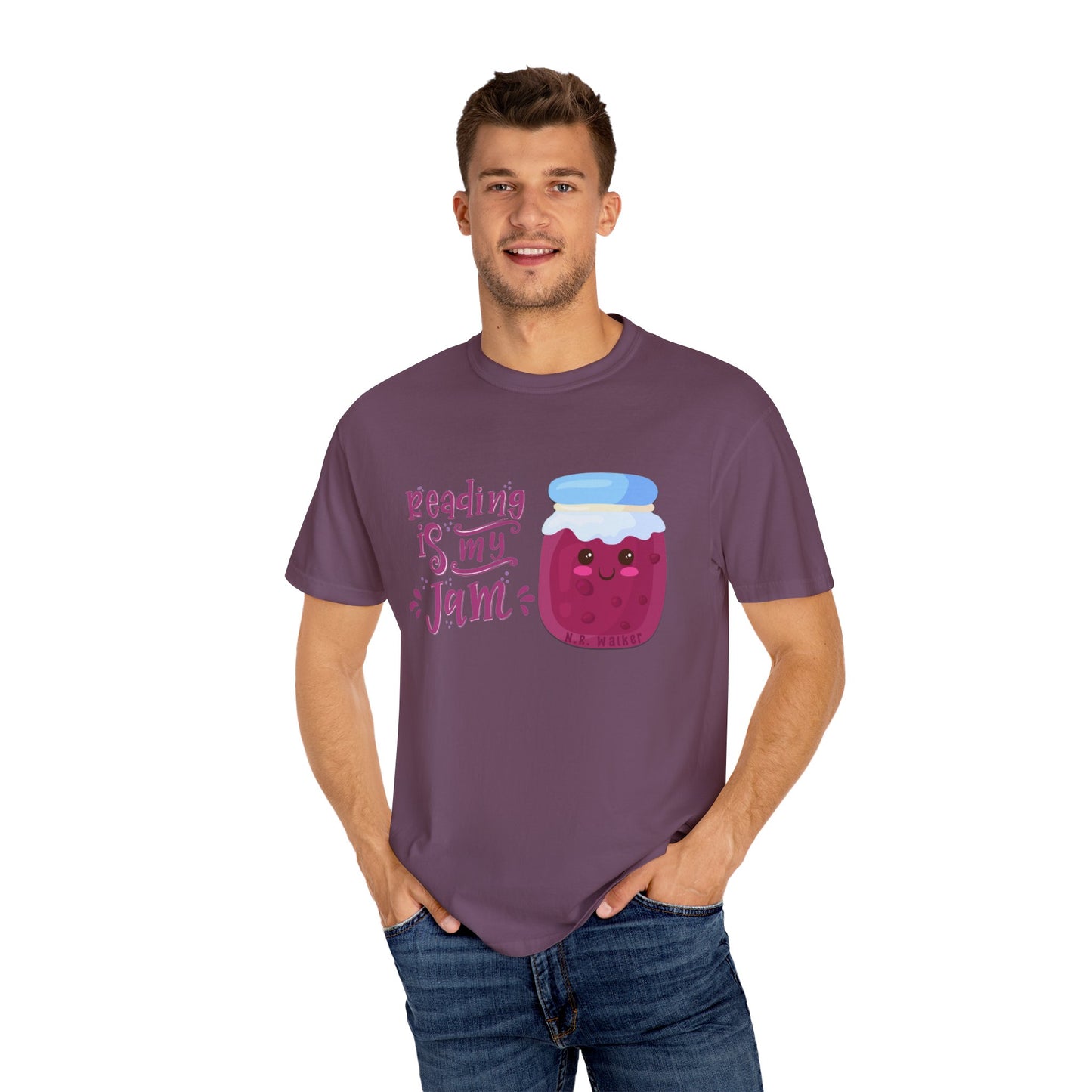 Reading Is My Jam - Unisex Garment-Dyed T-shirt