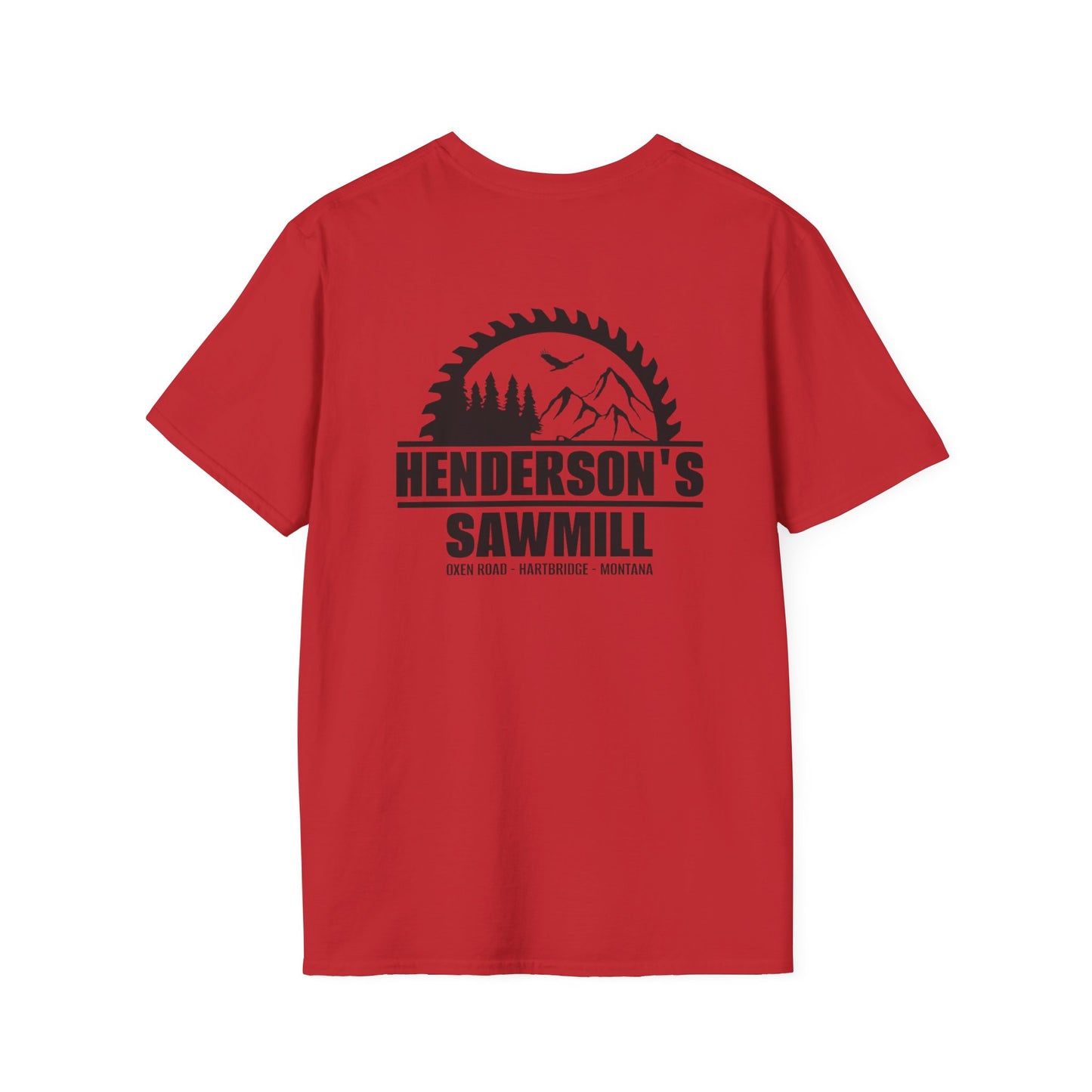 Henderson's Sawmill - Unisex Softstyle T-Shirt