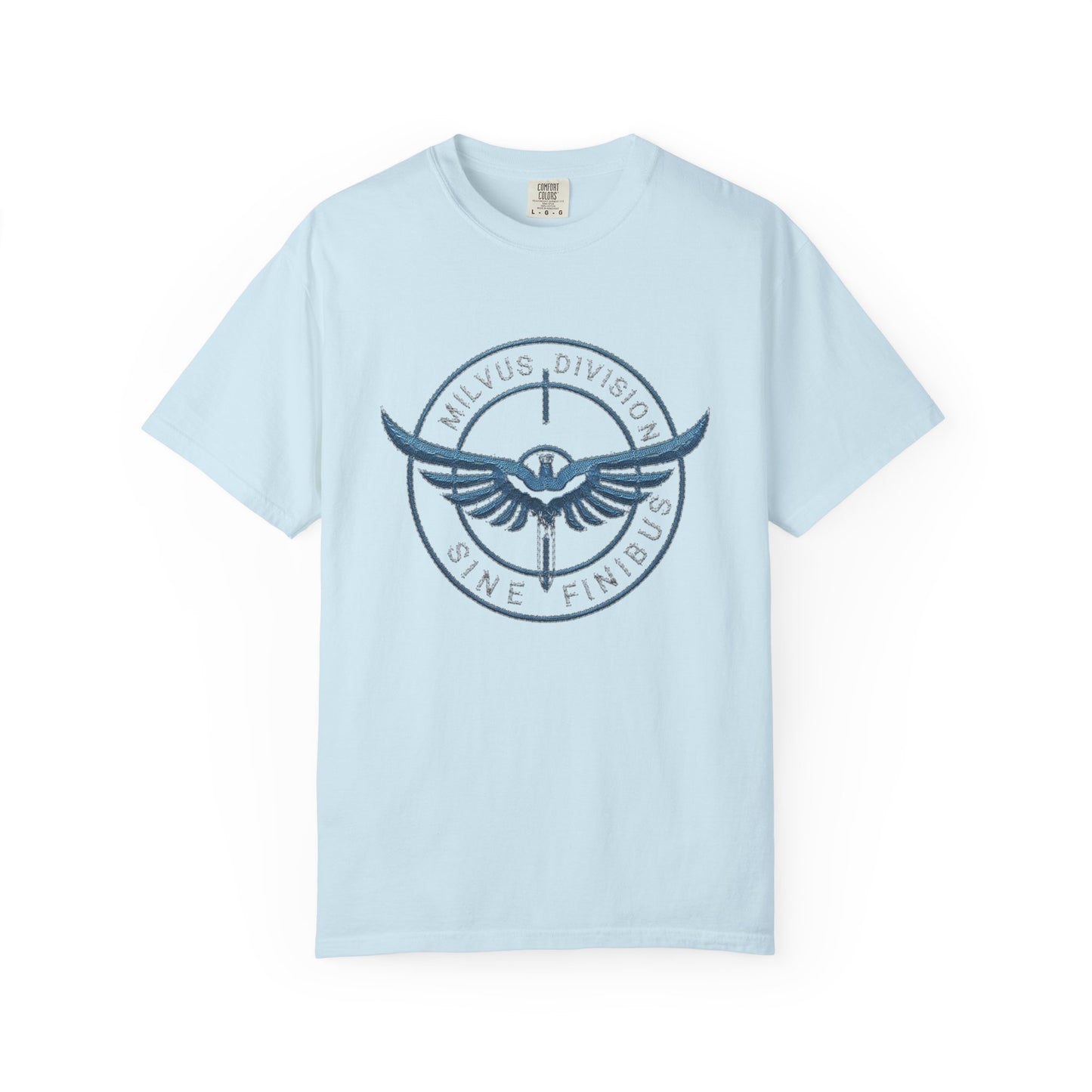 Milvus Division Logo Unisex Garment-Dyed T-Shirt