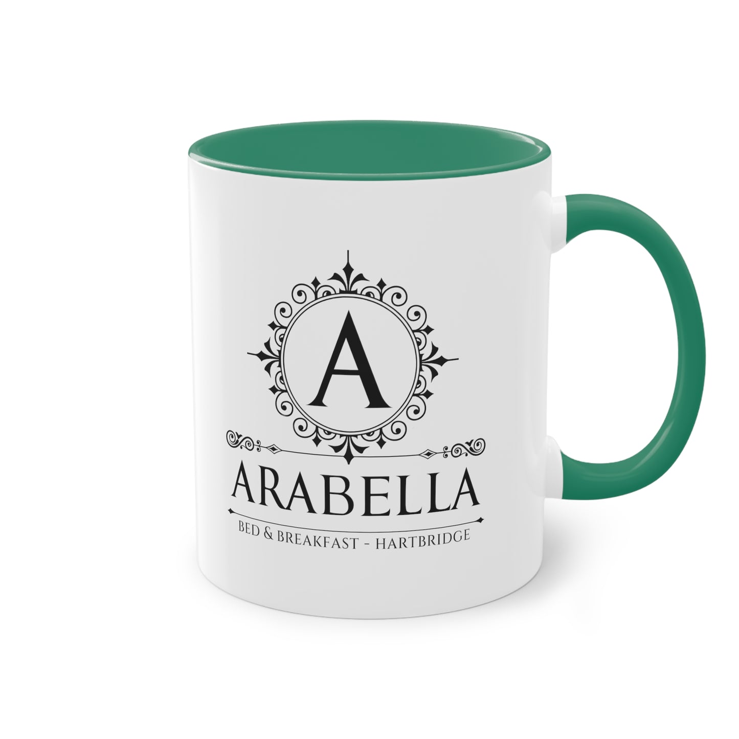 Arabella Hartbridge Bed & Breakfast - Two-Tone Coffee Mug, 11oz