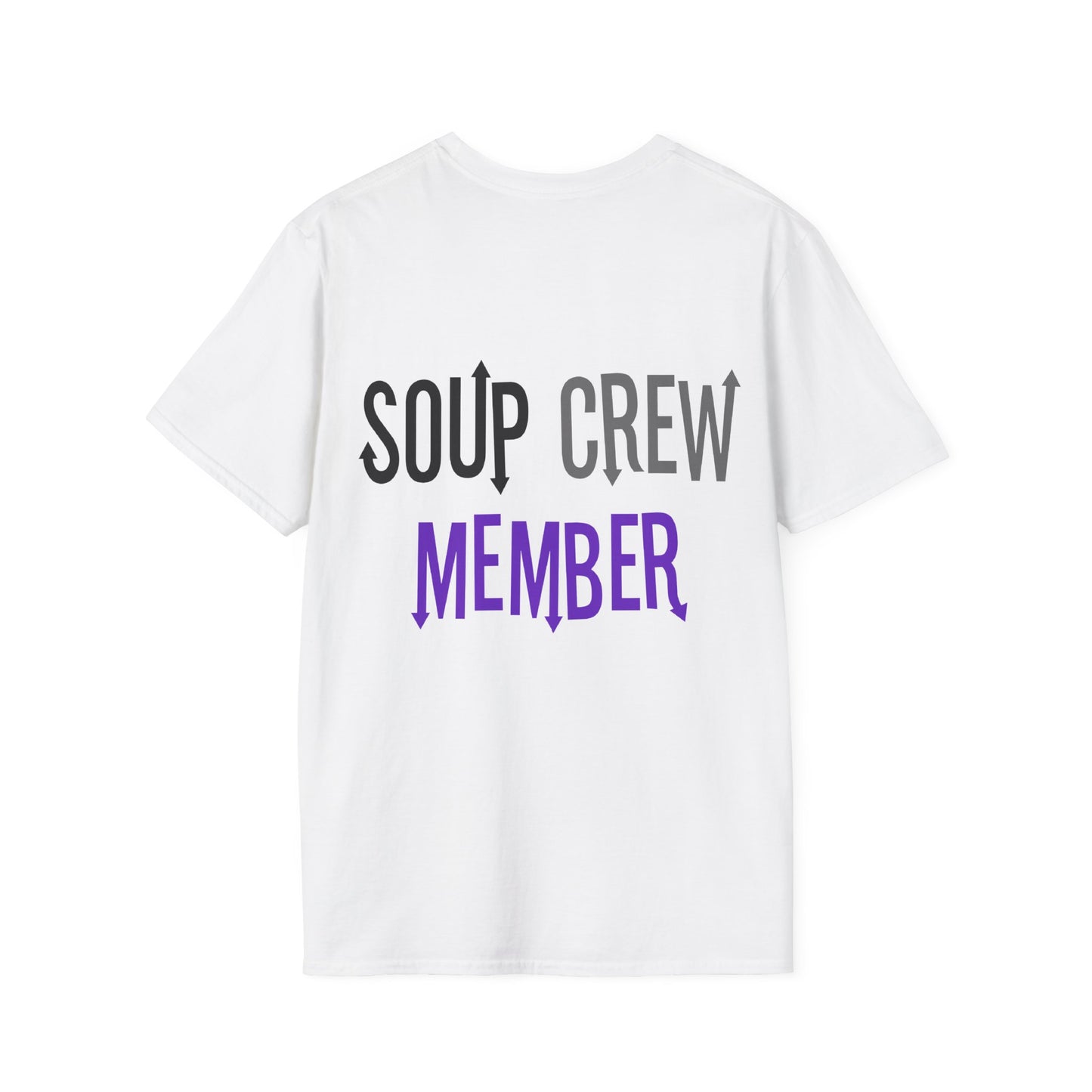 Upside Down Soup Crew Member Unisex Softstyle T-Shirt