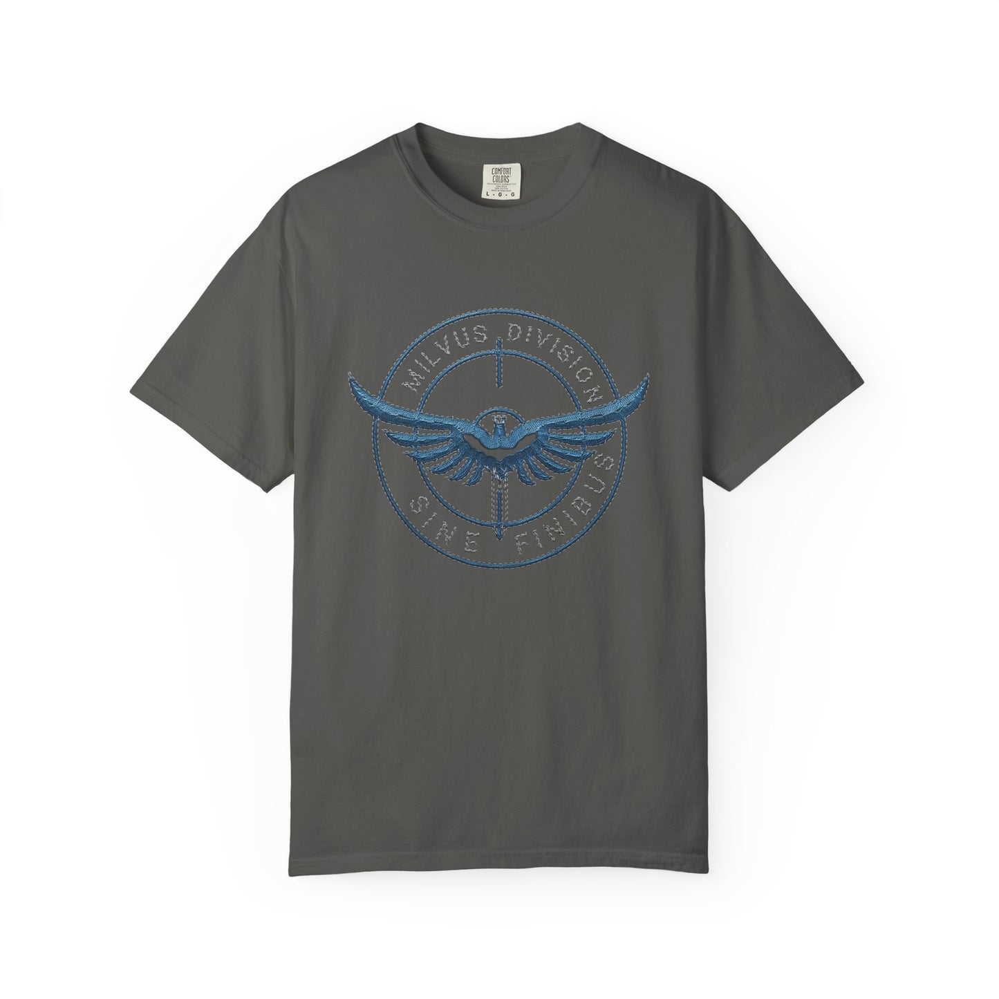 Milvus Division Logo Unisex Garment-Dyed T-Shirt