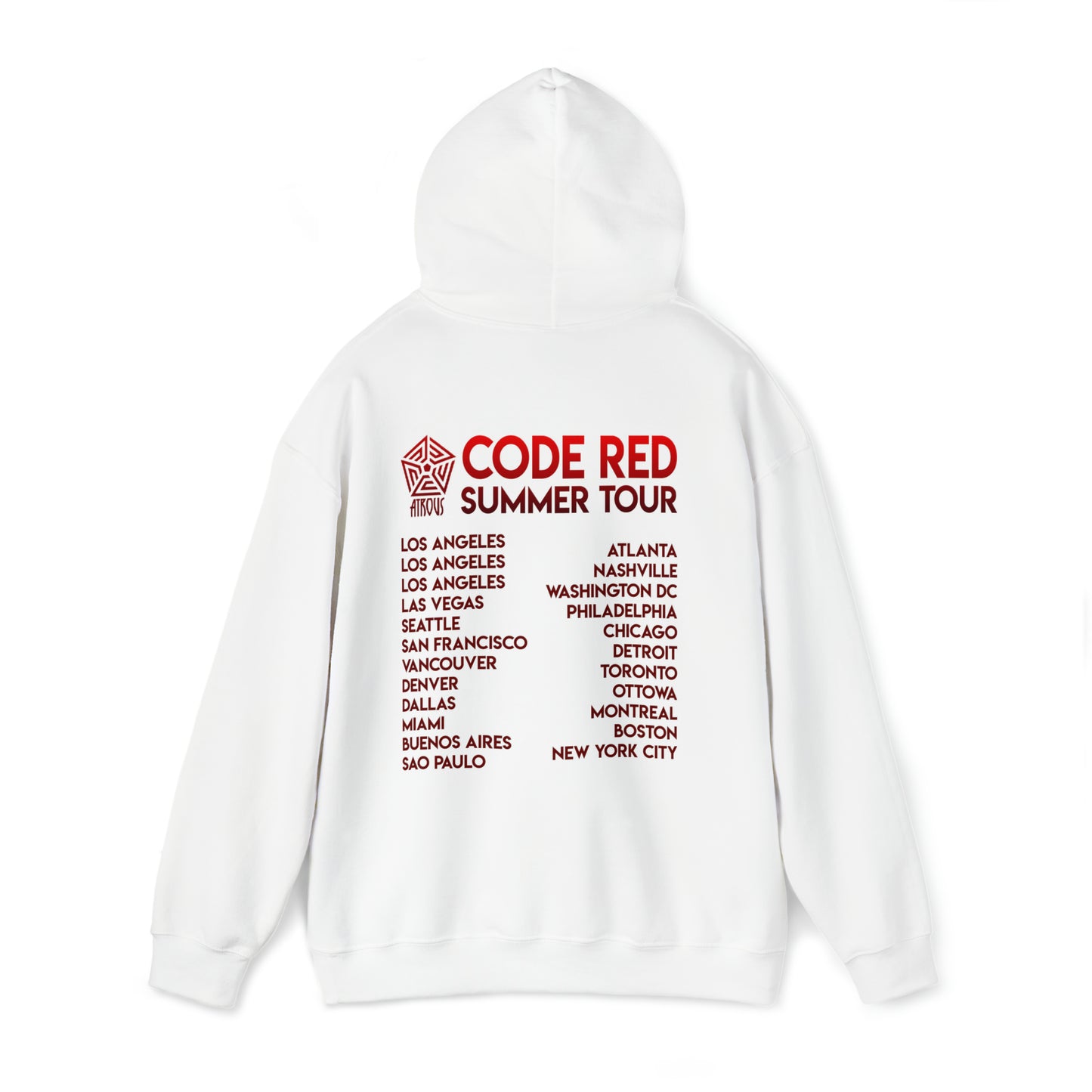 Atrous Code Red Unisex Heavy Blend™ Hooded Sweatshirt