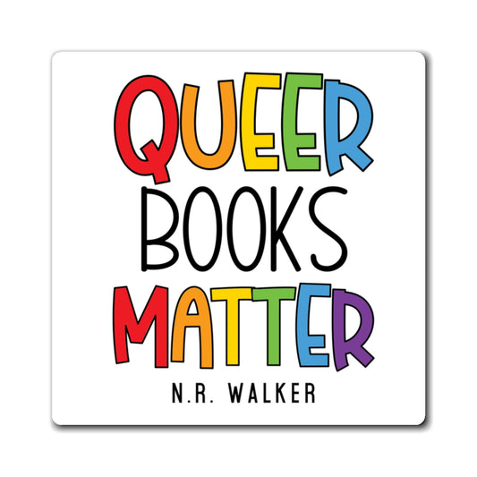 Queer Books Matter magnet