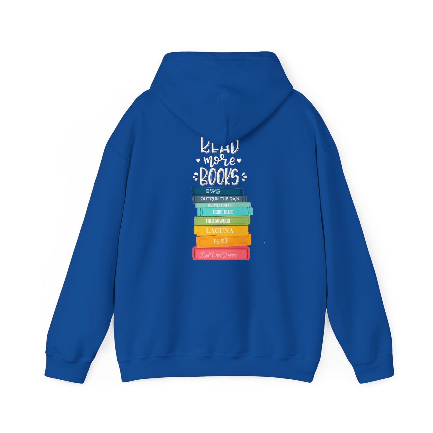 Just One More Chapter - books with titles - Unisex Heavy Blend™ Hooded Sweatshirt