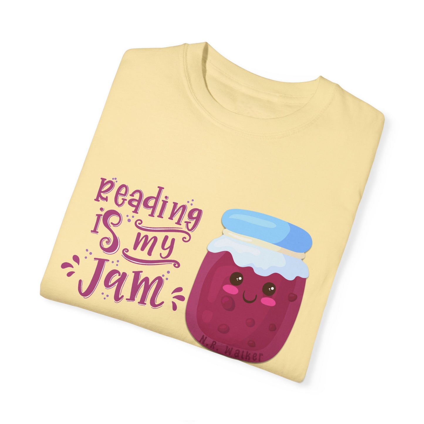 Reading Is My Jam - Unisex Garment-Dyed T-shirt