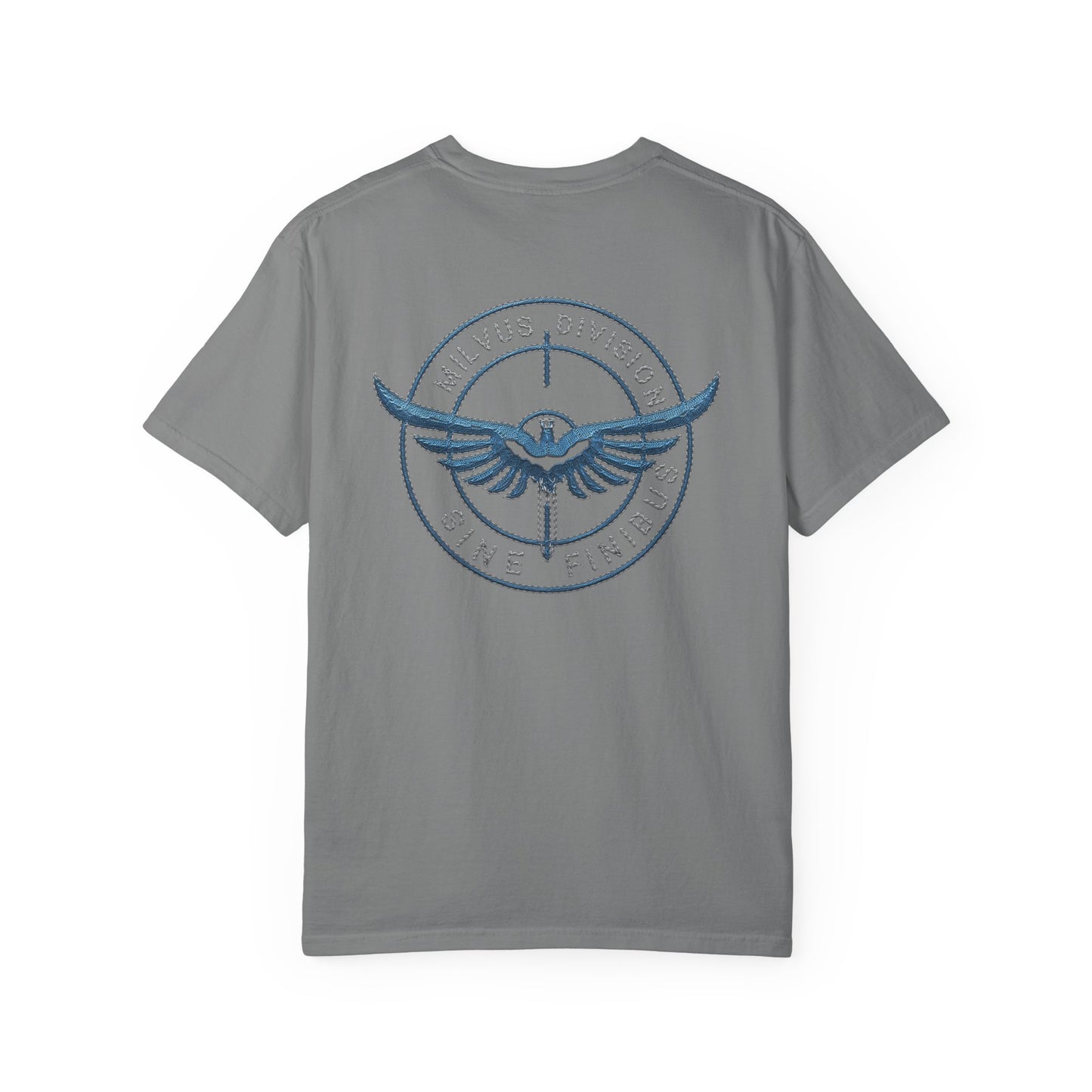 Milvus Division Logo Unisex Garment-Dyed T-Shirt