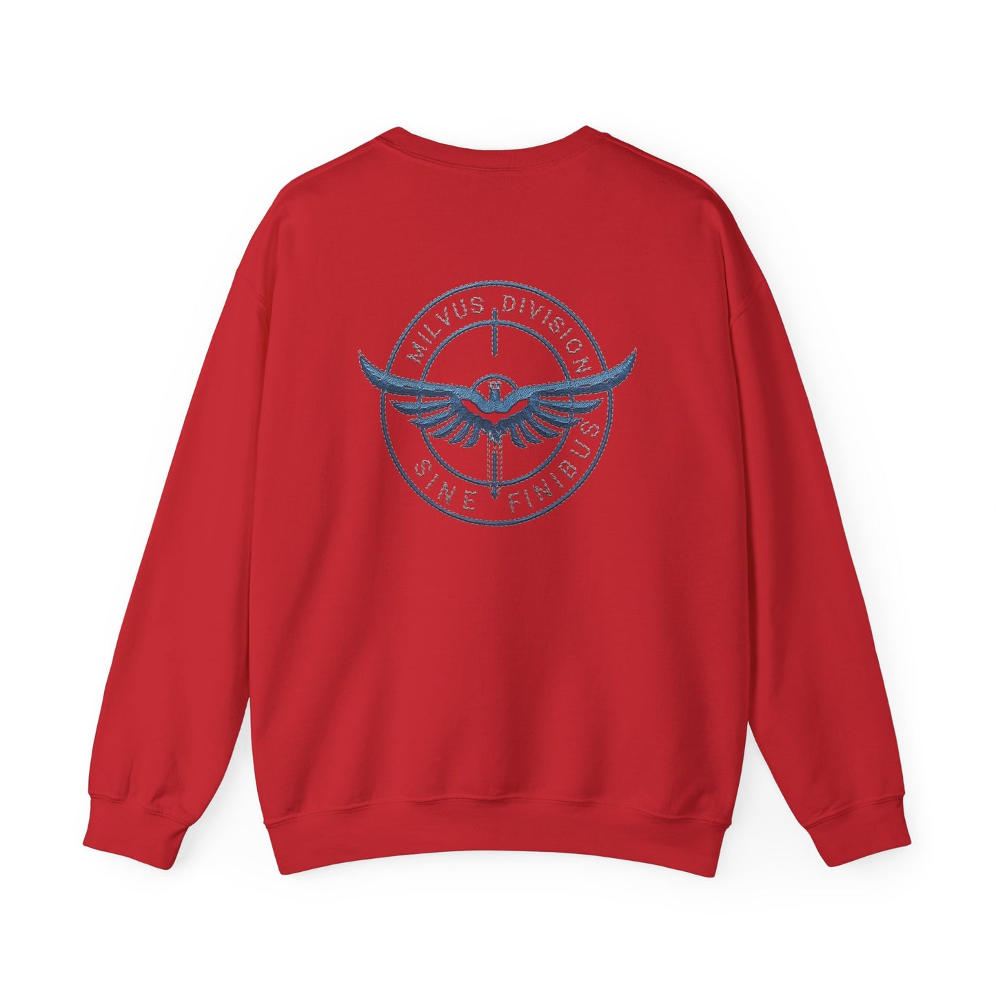 Milvus Division logo Unisex Heavy Blend™ Crewneck Sweatshirt