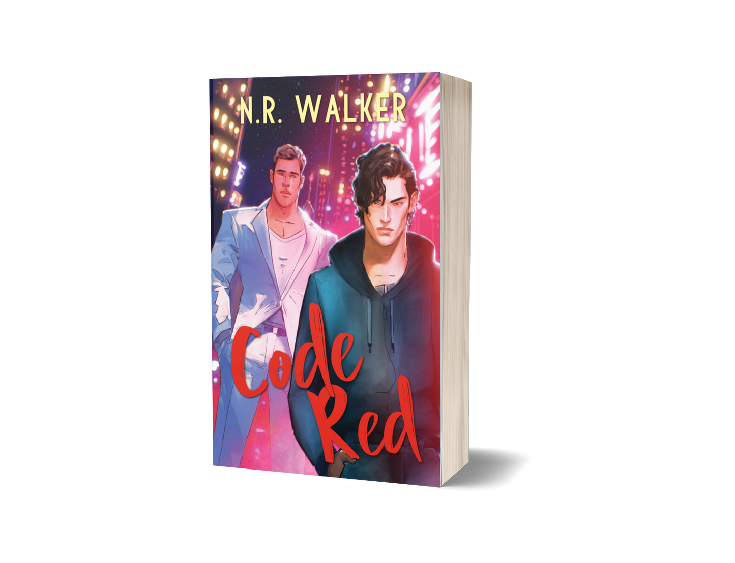 Code Red paperback - alternative cover illustrated