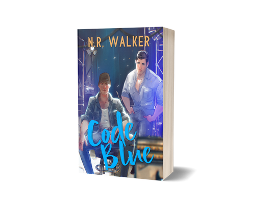 Code Blue paperback alternative cover illustrated