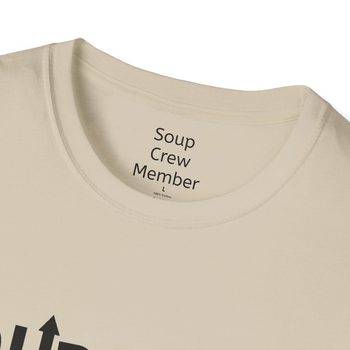 Upside Down Soup Crew Member Unisex Softstyle T-Shirt