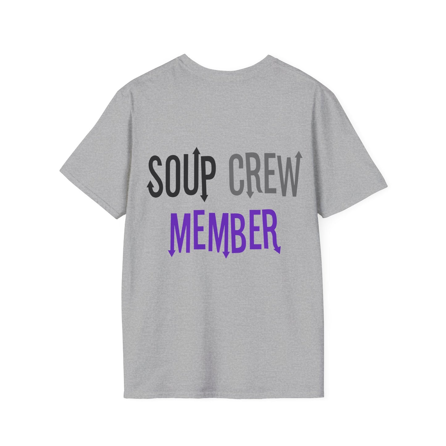 Upside Down Soup Crew Member Unisex Softstyle T-Shirt