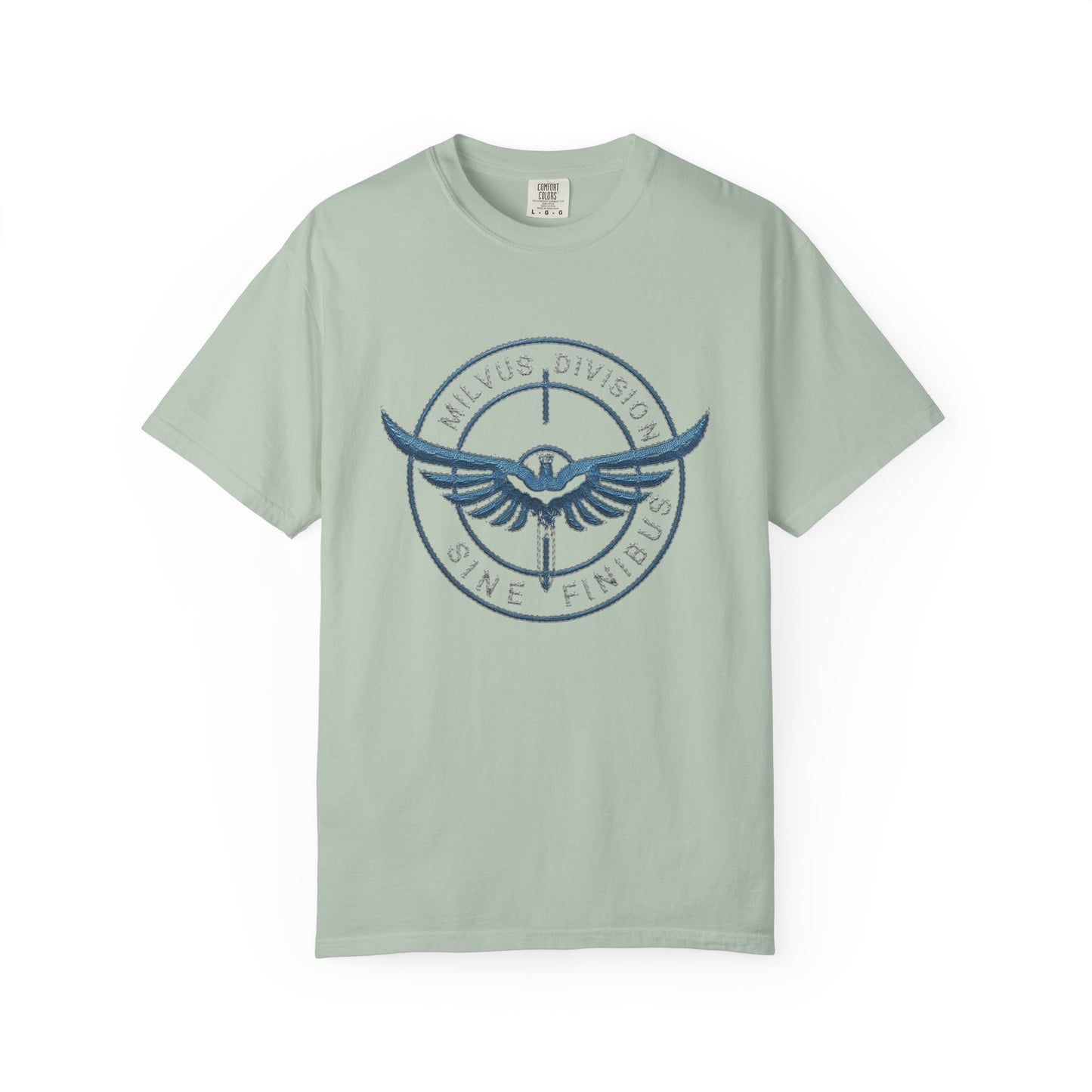 Milvus Division Logo Unisex Garment-Dyed T-Shirt