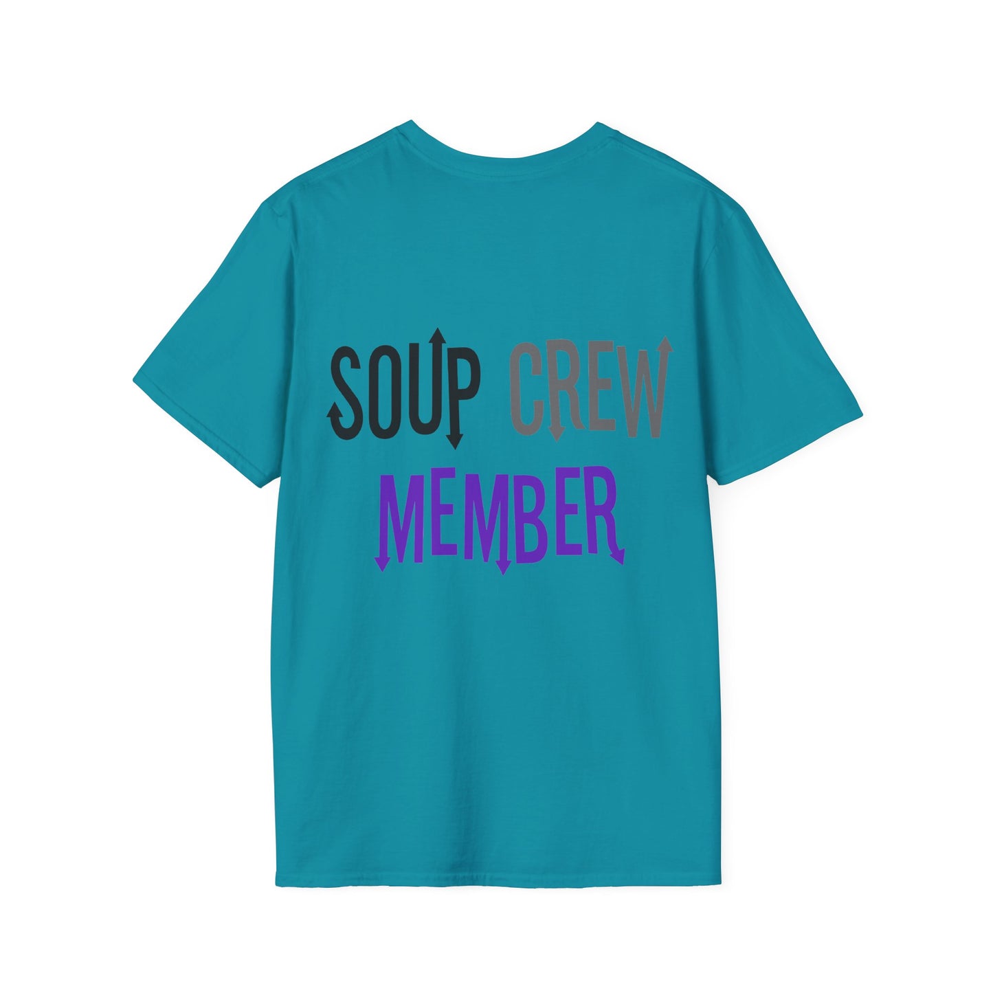 Upside Down Soup Crew Member Unisex Softstyle T-Shirt