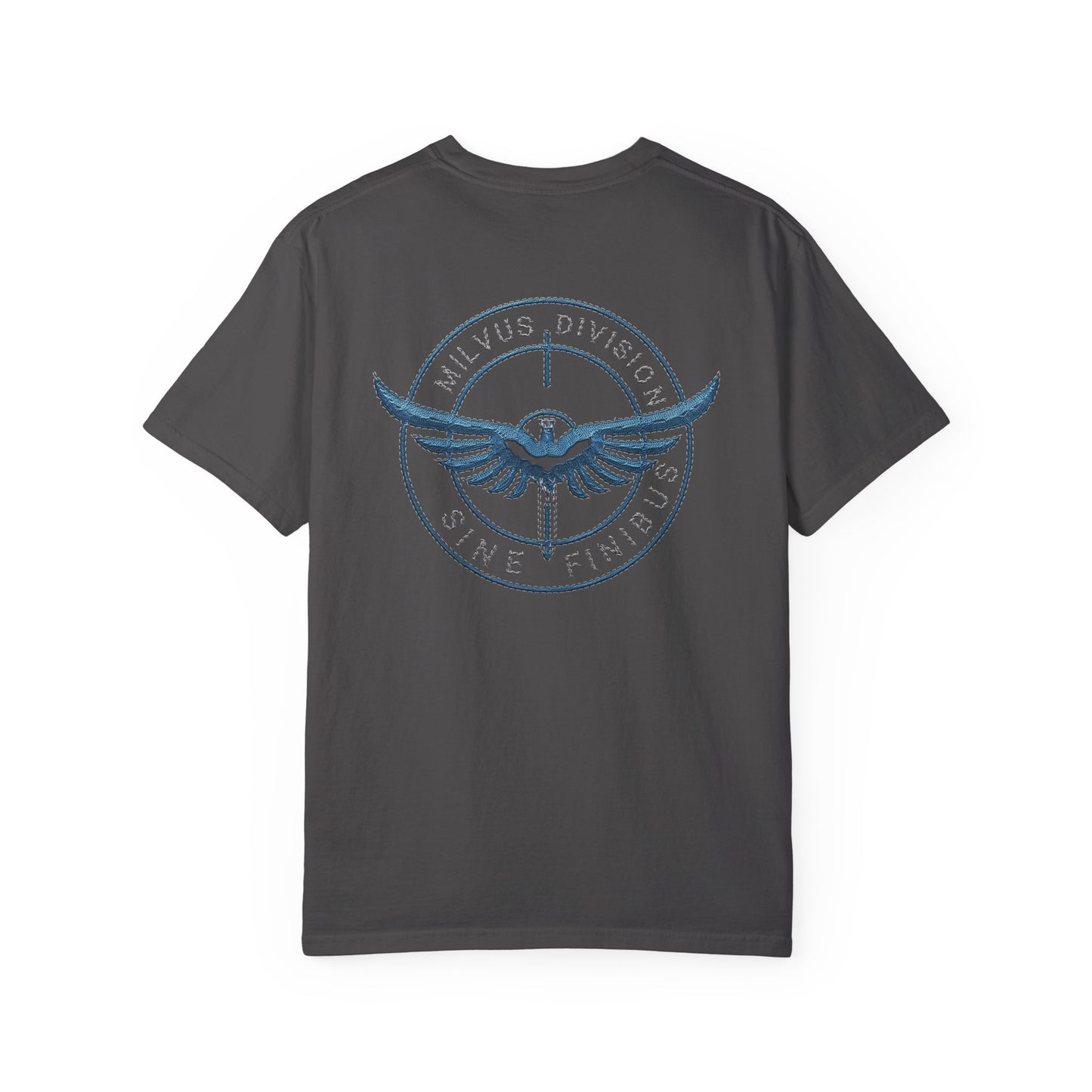 Milvus Division Logo Unisex Garment-Dyed T-Shirt