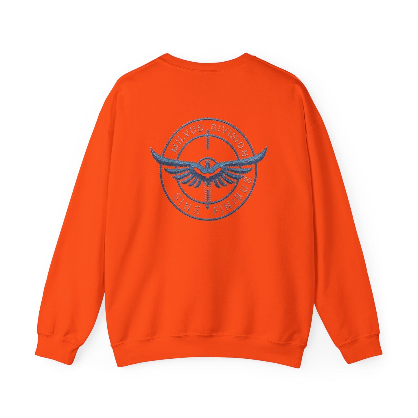 Milvus Division logo Unisex Heavy Blend™ Crewneck Sweatshirt