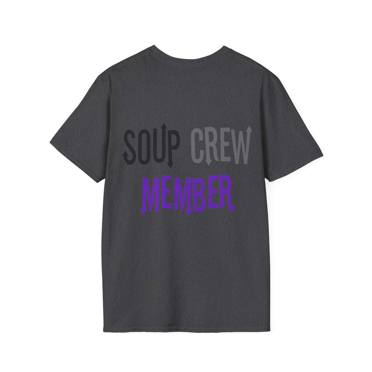 Upside Down Soup Crew Member Unisex Softstyle T-Shirt