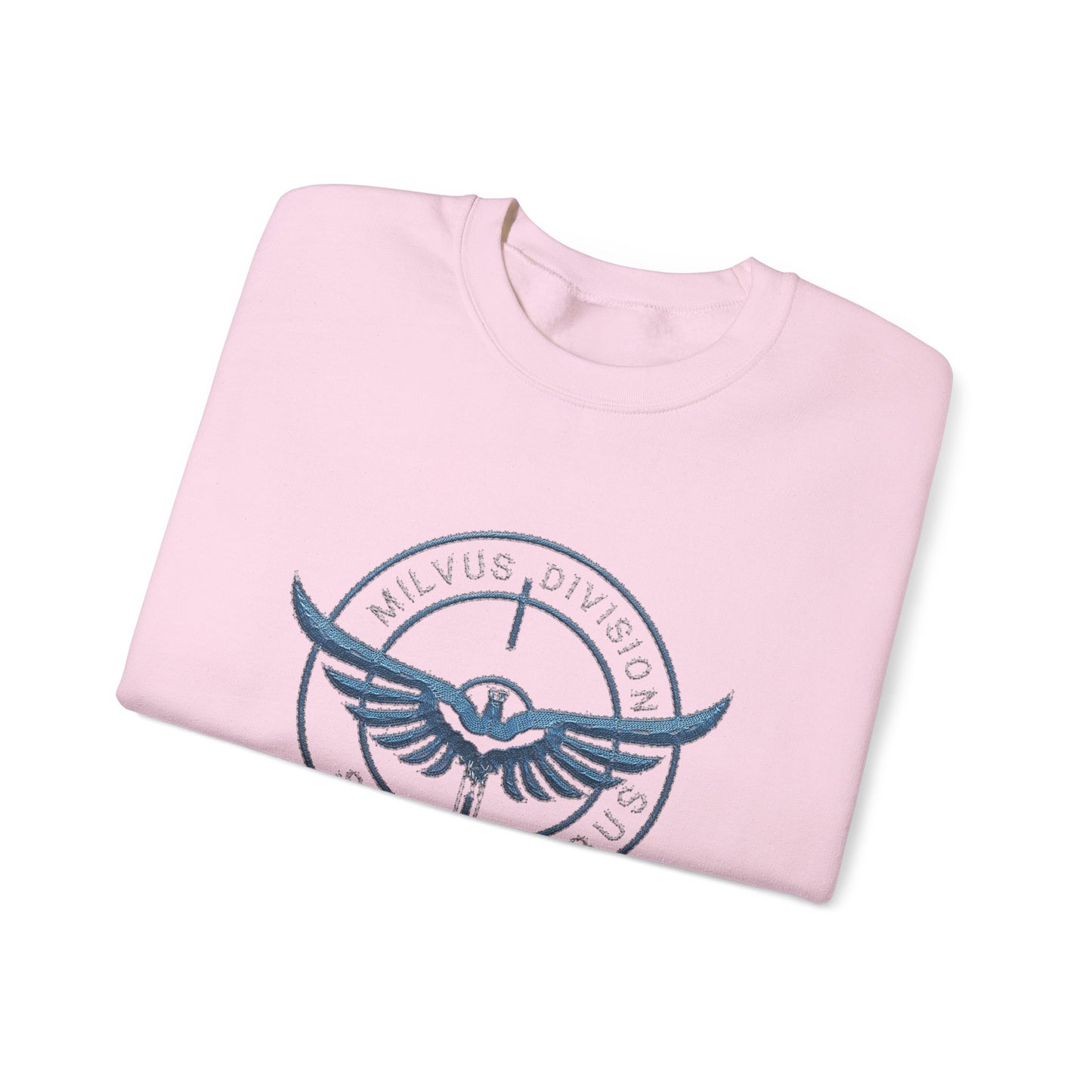 Milvus Division logo Unisex Heavy Blend™ Crewneck Sweatshirt