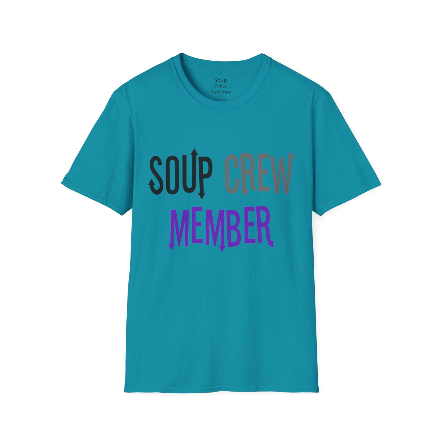 Upside Down Soup Crew Member Unisex Softstyle T-Shirt