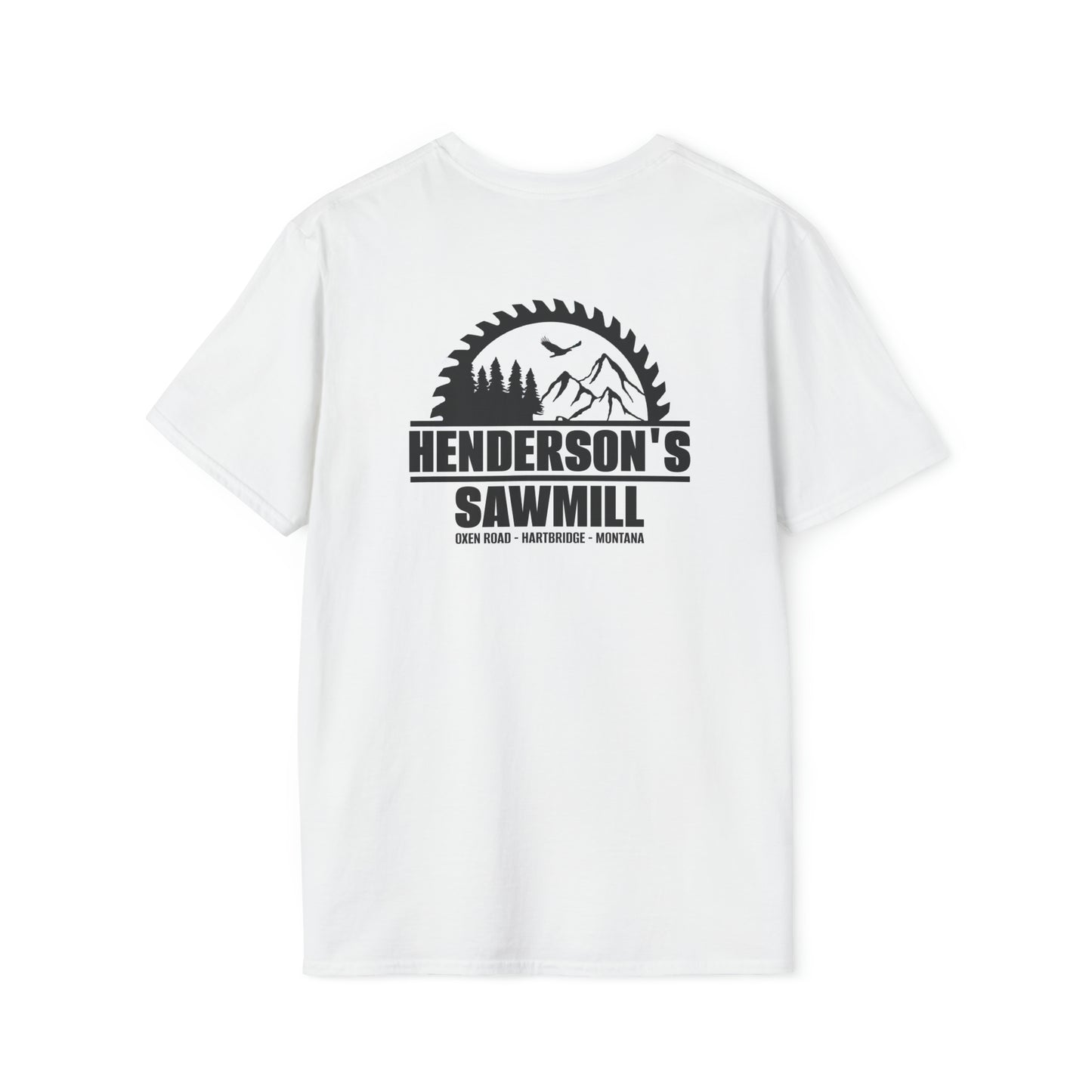 Henderson's Sawmill - Unisex Softstyle T-Shirt