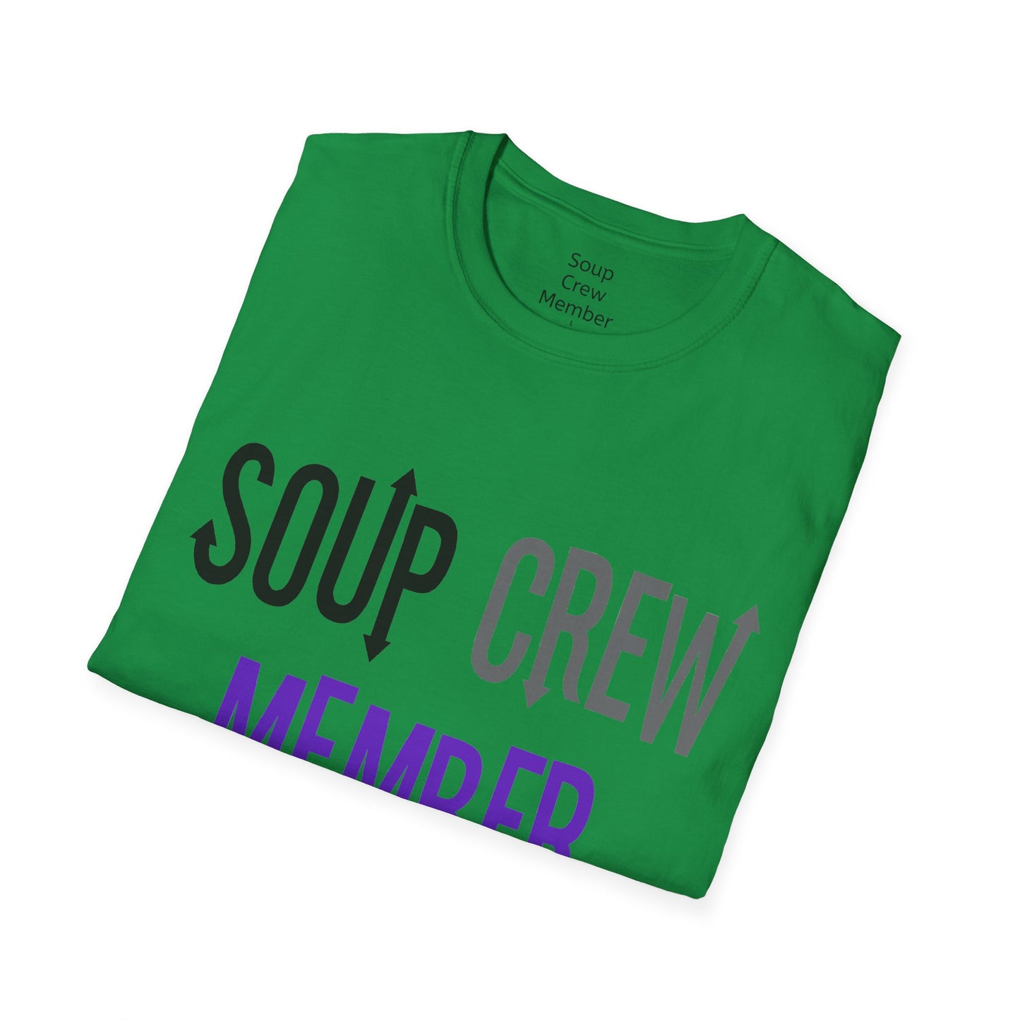 Upside Down Soup Crew Member Unisex Softstyle T-Shirt