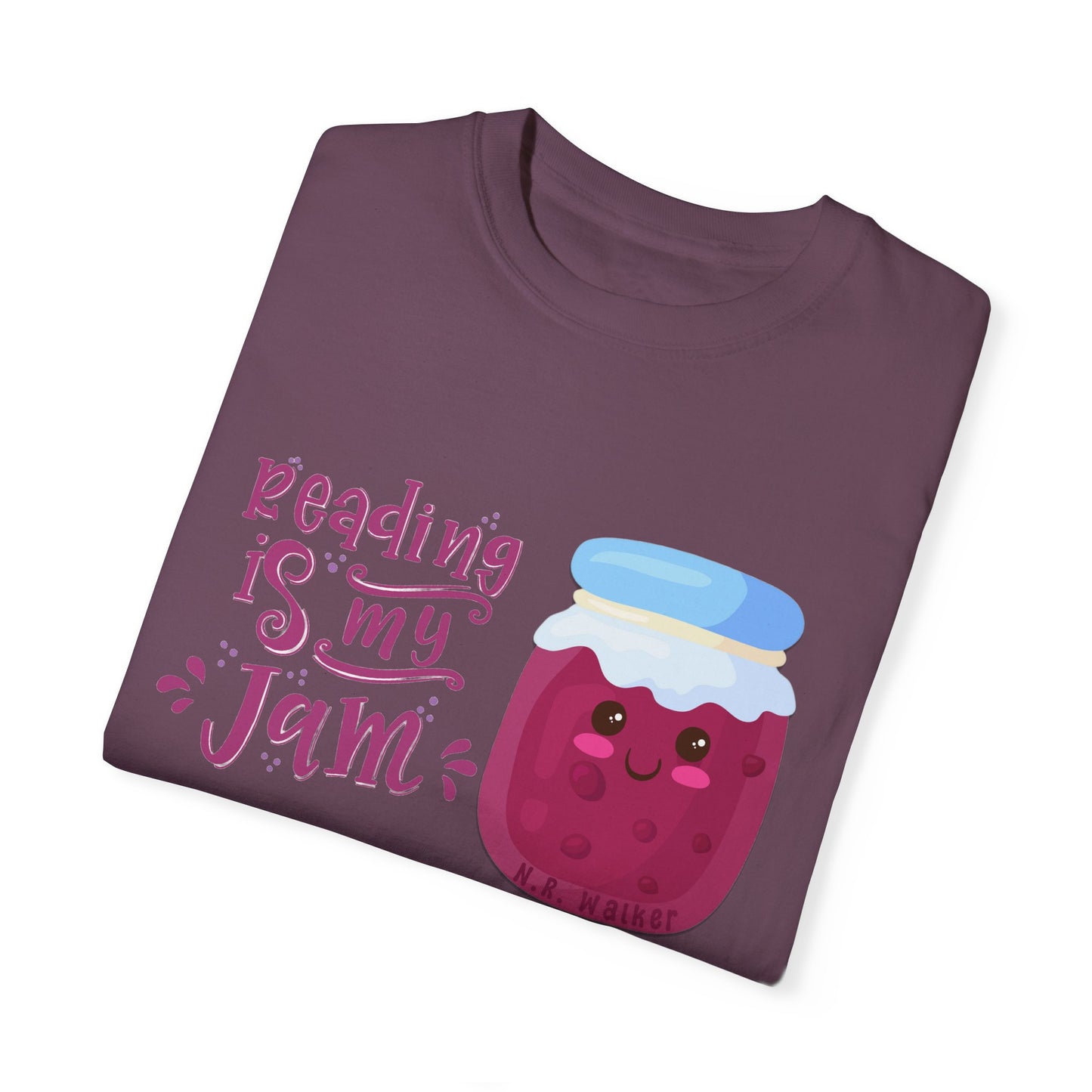 Reading Is My Jam - Unisex Garment-Dyed T-shirt