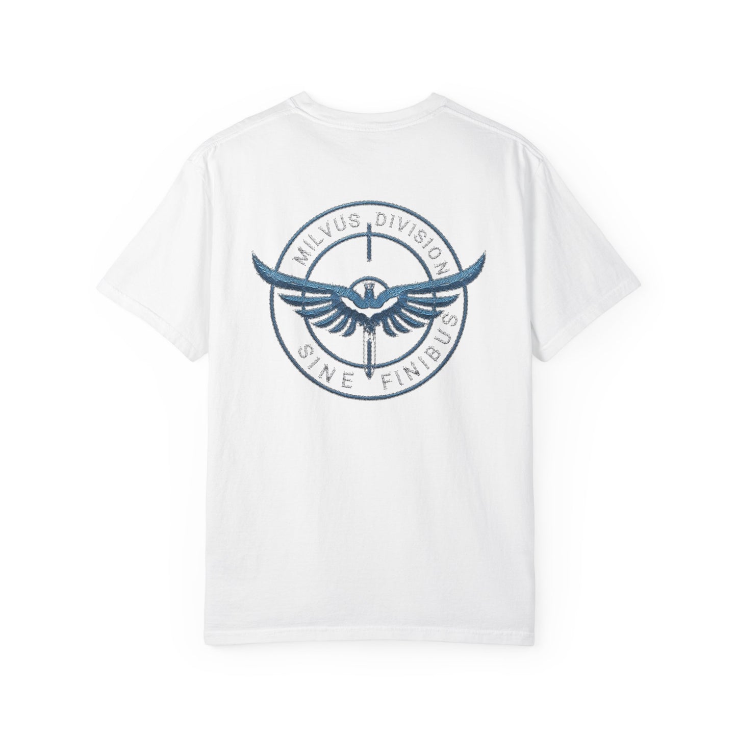 Milvus Division Logo Unisex Garment-Dyed T-Shirt