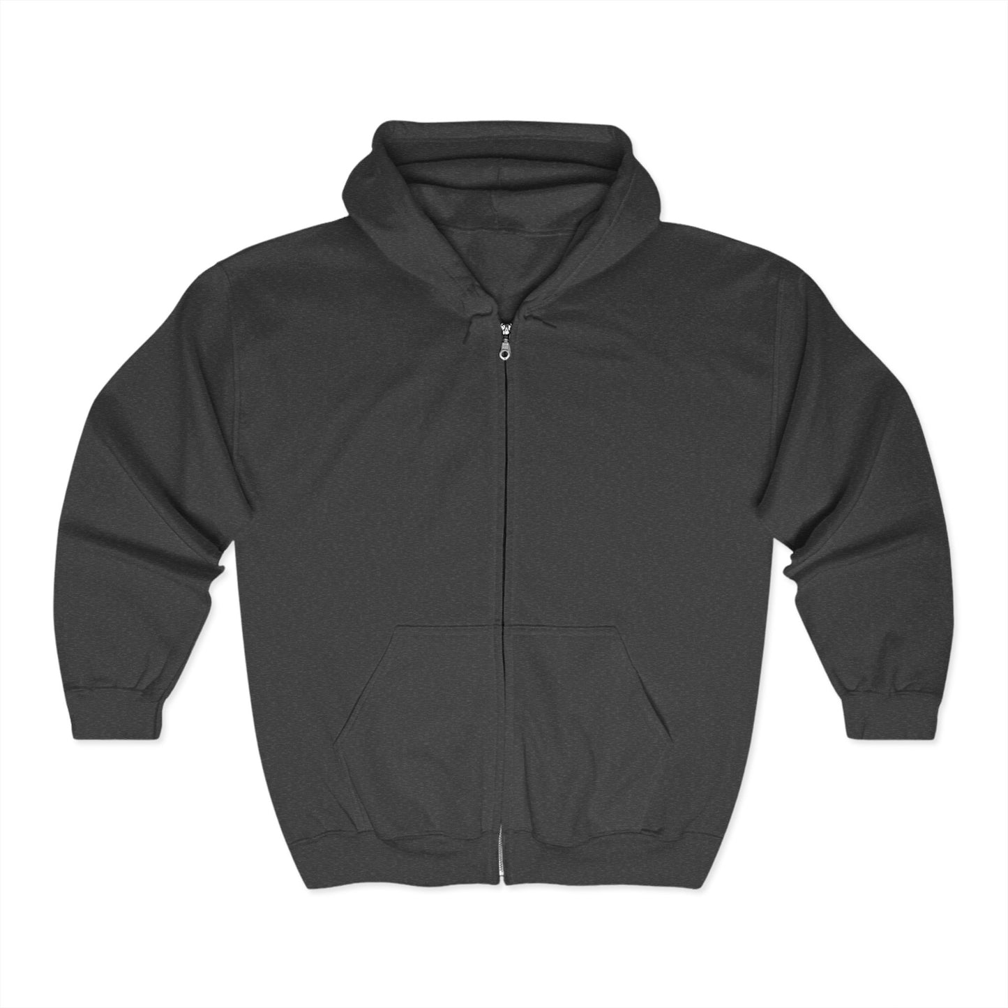 Milvus Division Logo Unisex Full Zip Hoodie