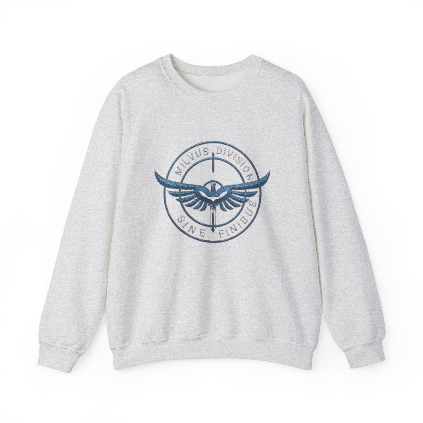 Milvus Division logo Unisex Heavy Blend™ Crewneck Sweatshirt