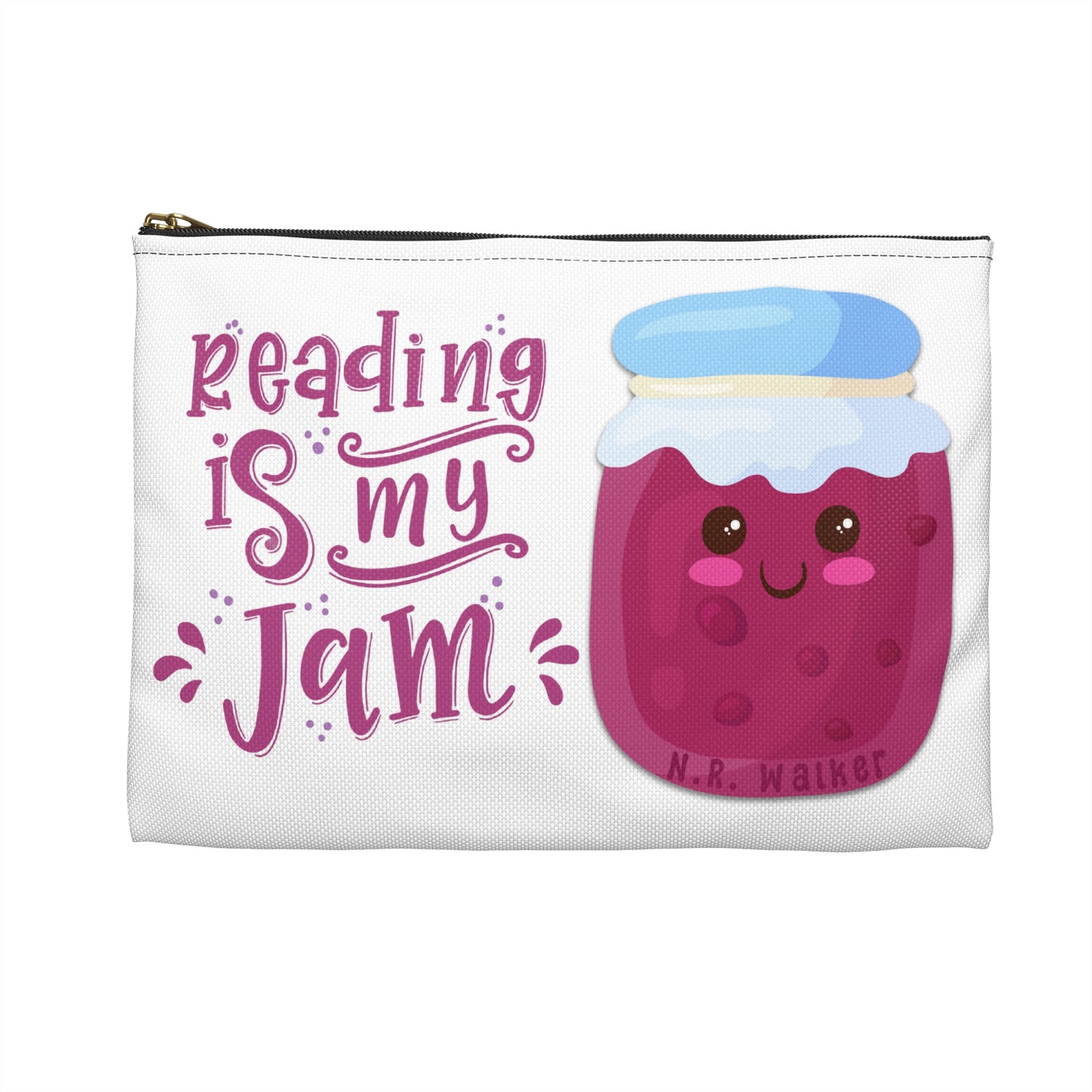 Reading Is My Jam - Accessory Pouch