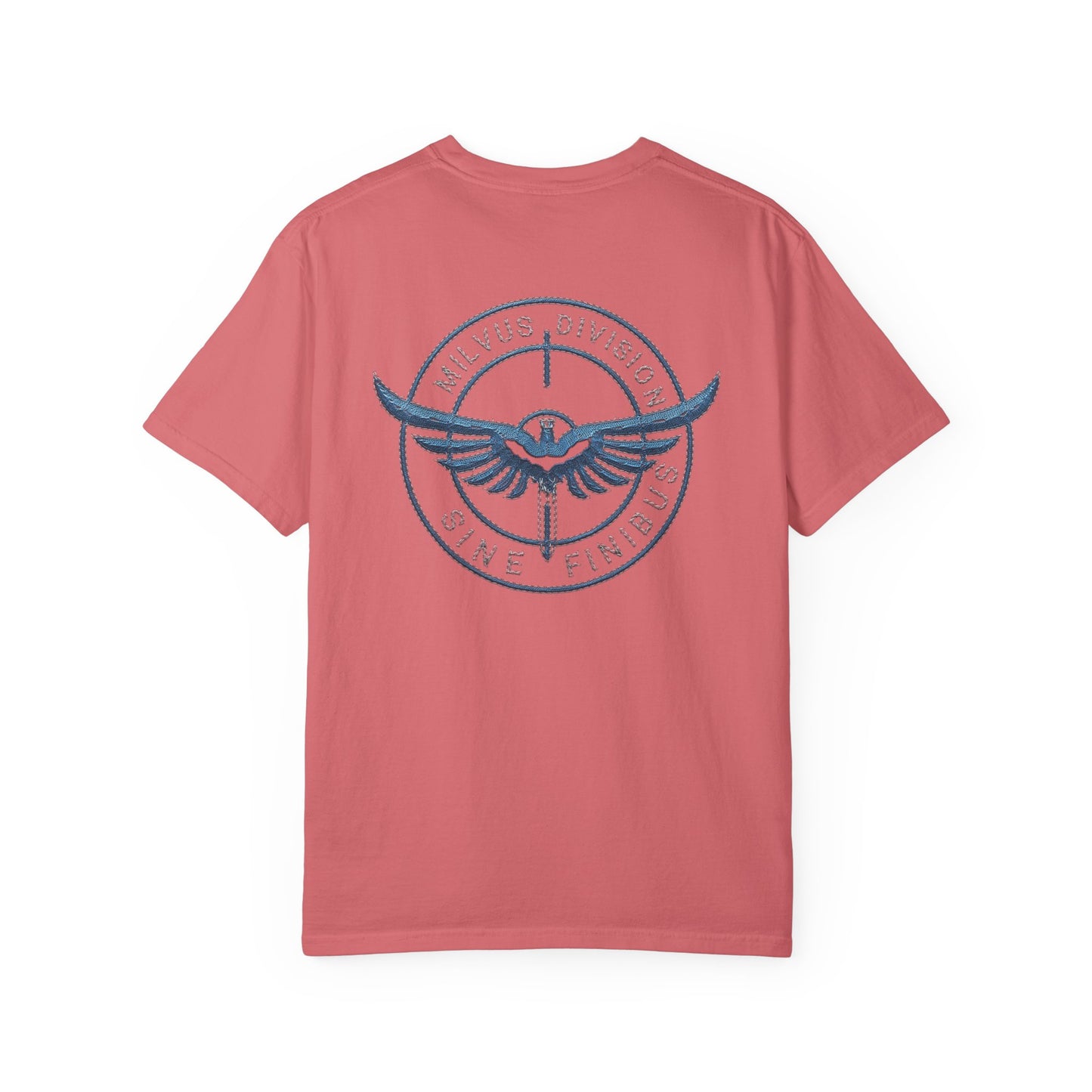 Milvus Division Logo Unisex Garment-Dyed T-Shirt