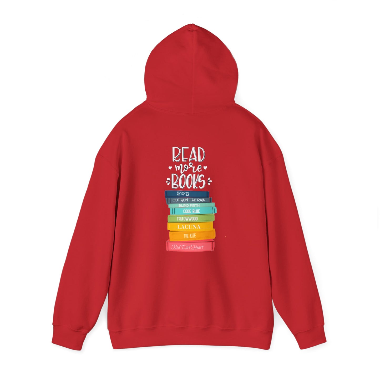 Just One More Chapter - books with titles - Unisex Heavy Blend™ Hooded Sweatshirt