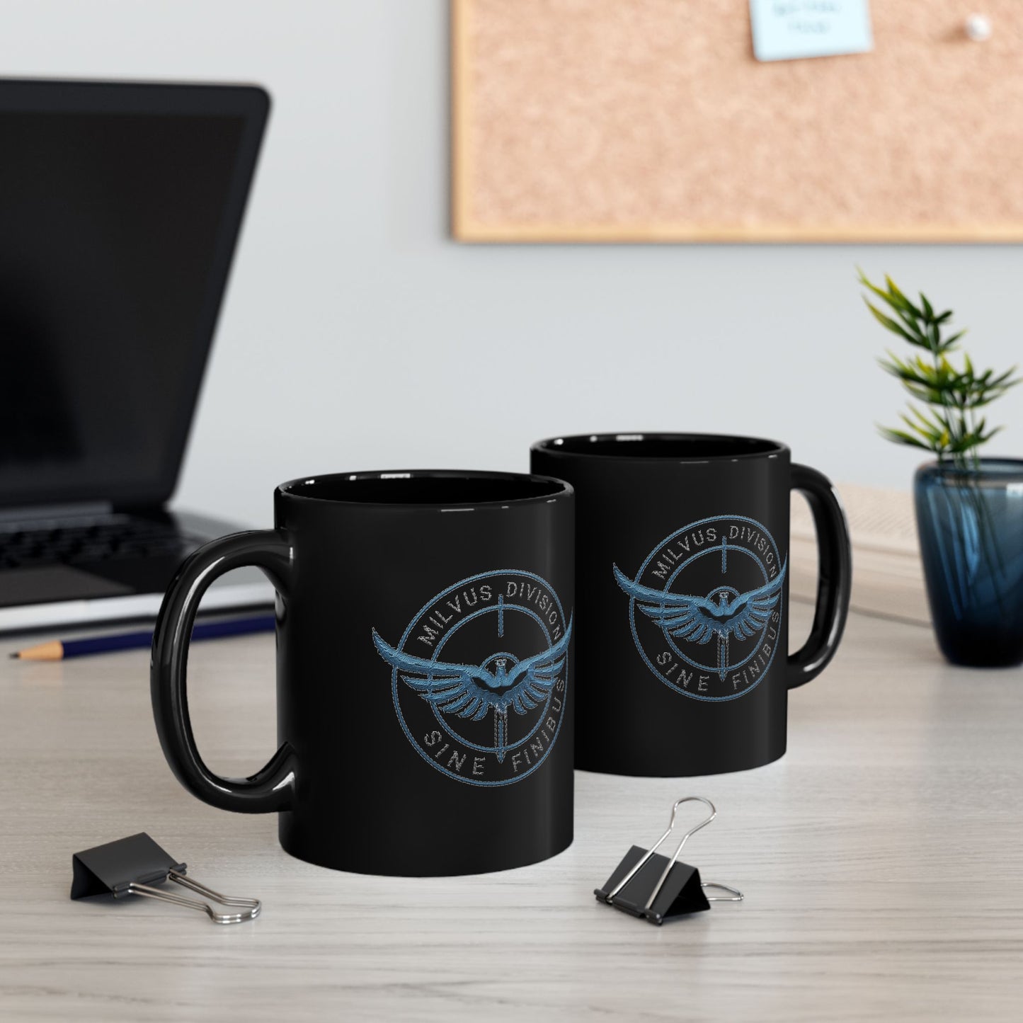 Milvus Logo Black Mug