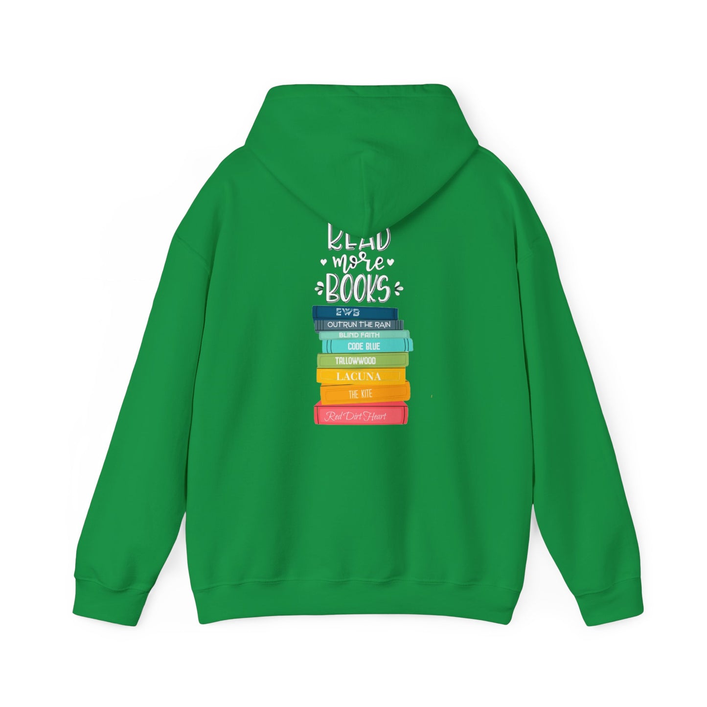 Just One More Chapter - books with titles - Unisex Heavy Blend™ Hooded Sweatshirt