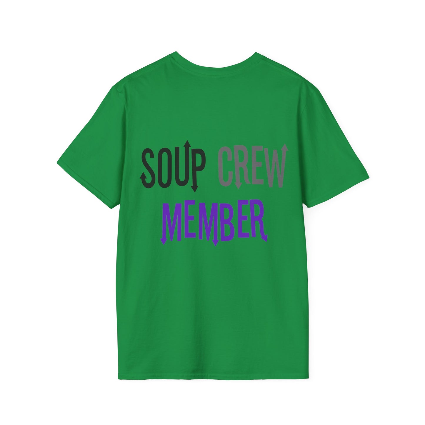 Upside Down Soup Crew Member Unisex Softstyle T-Shirt