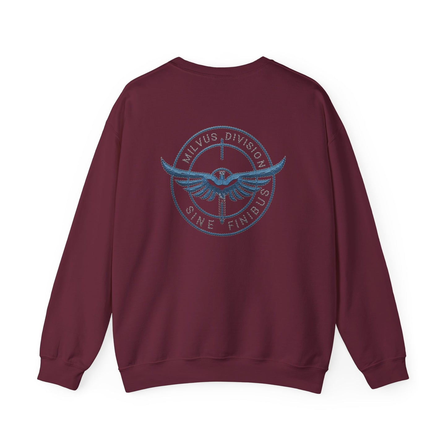 Milvus Division logo Unisex Heavy Blend™ Crewneck Sweatshirt