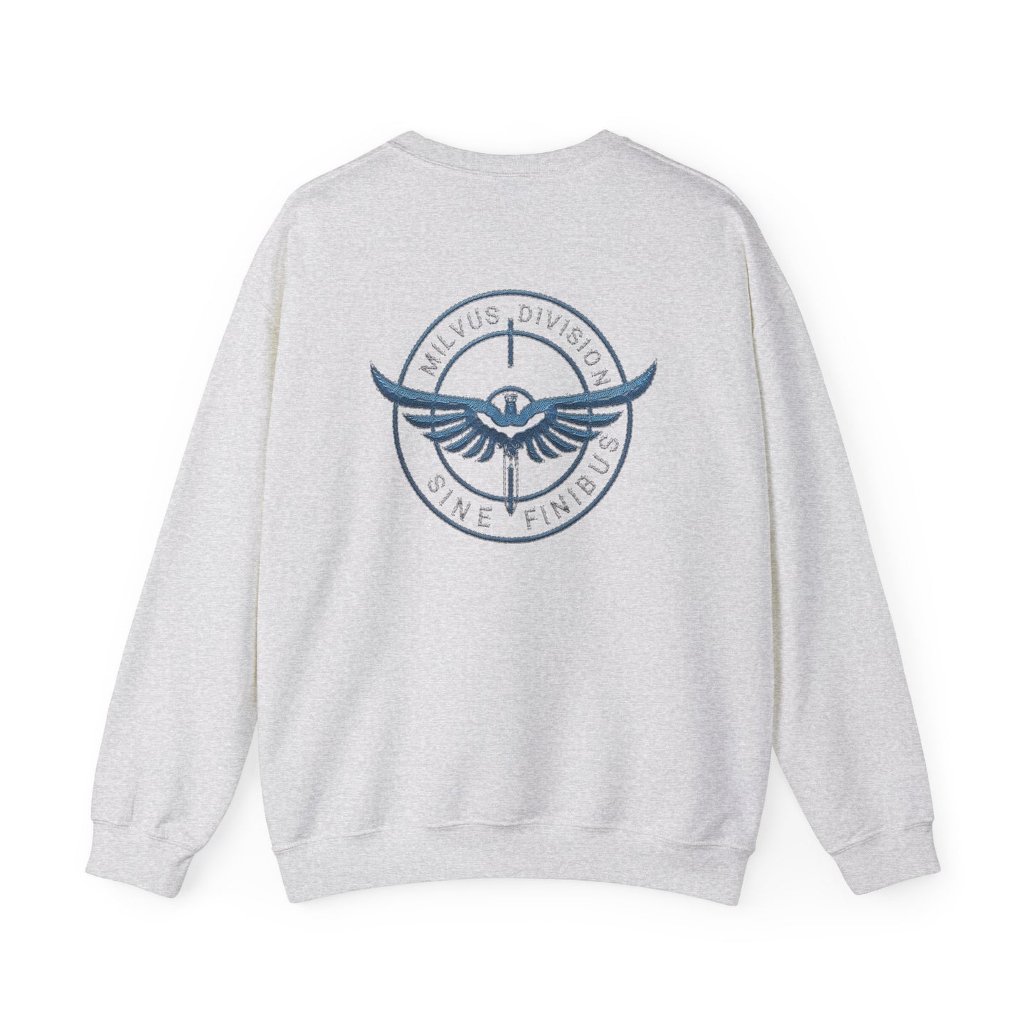 Milvus Division logo Unisex Heavy Blend™ Crewneck Sweatshirt