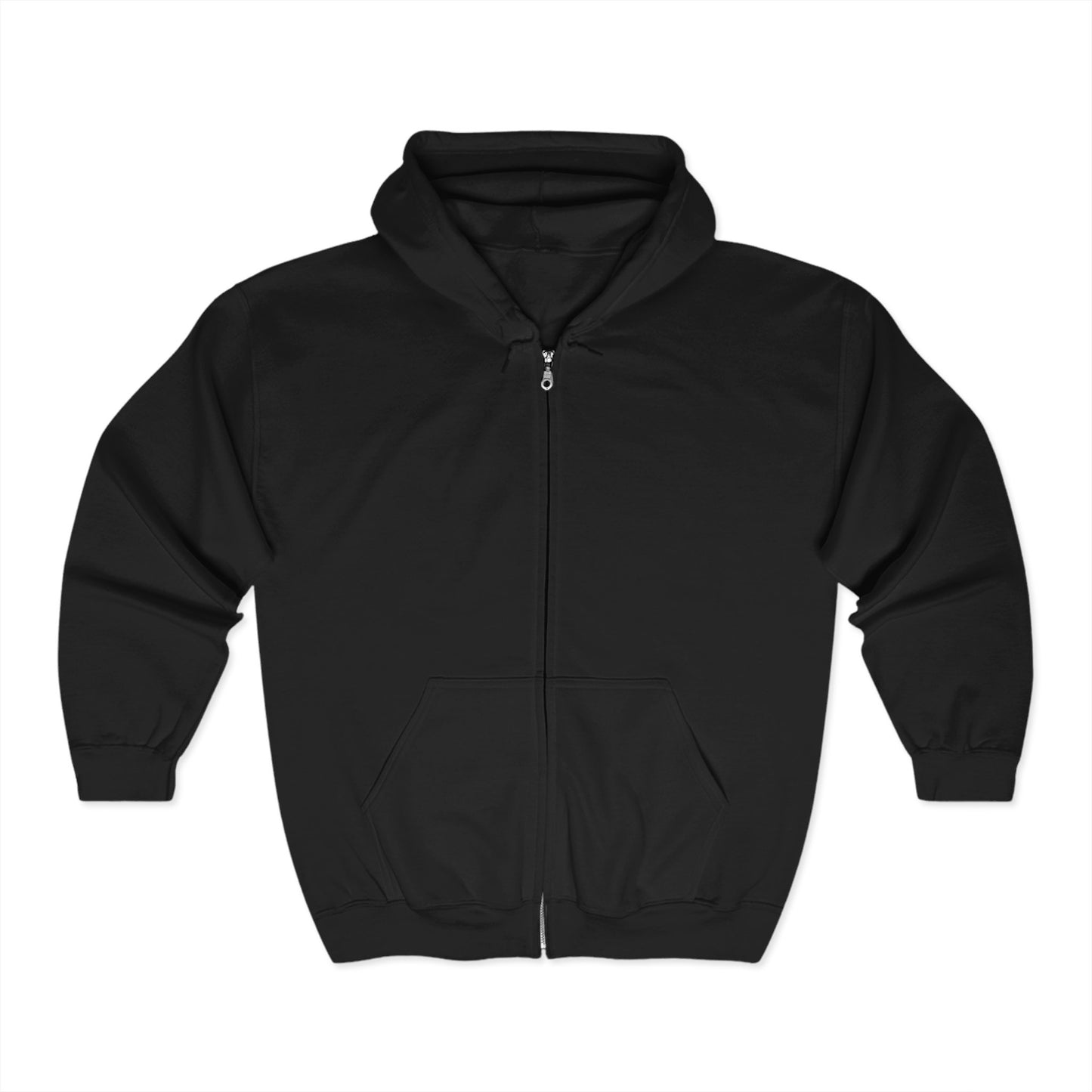 Milvus Division Logo Unisex Full Zip Hoodie