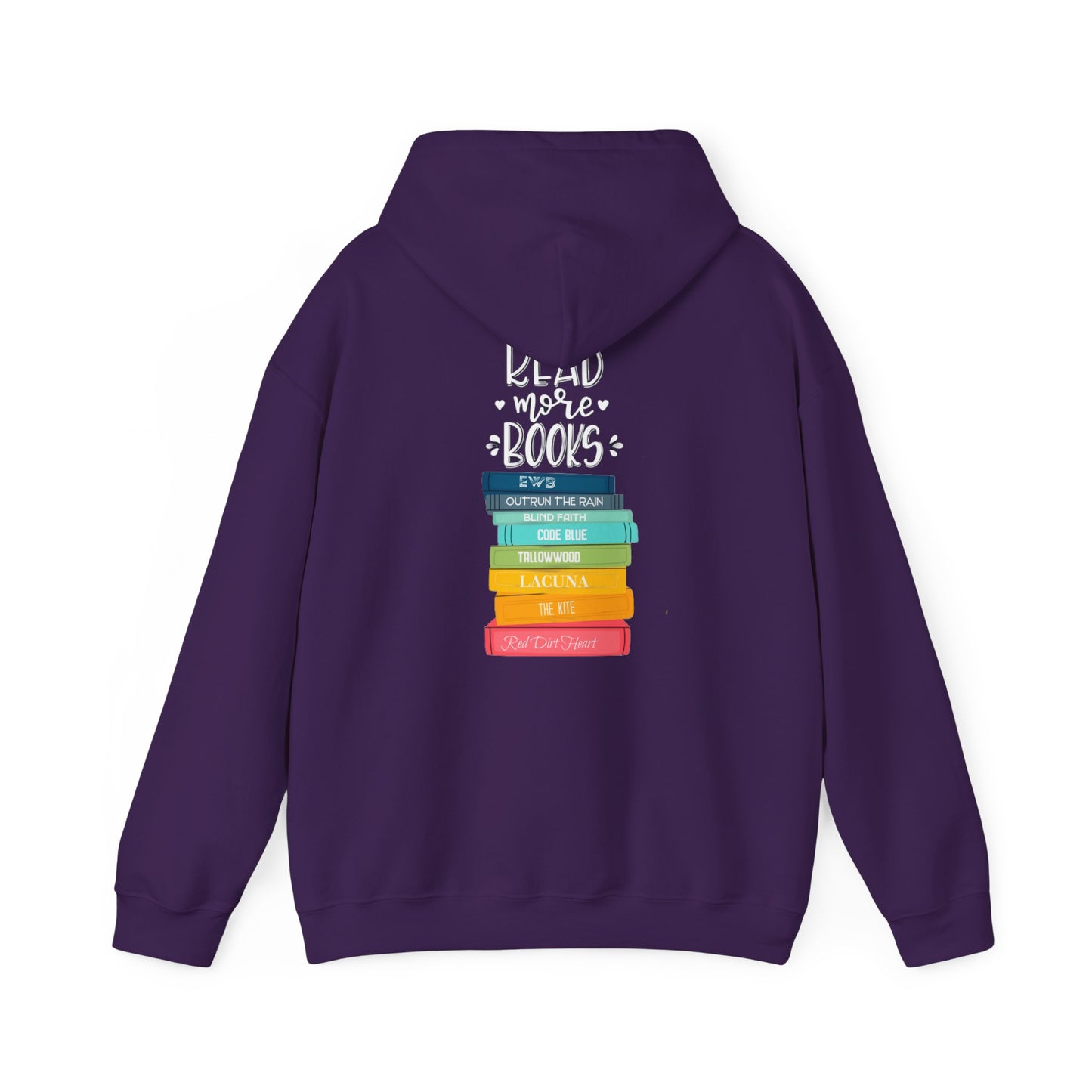 Just One More Chapter - books with titles - Unisex Heavy Blend™ Hooded Sweatshirt