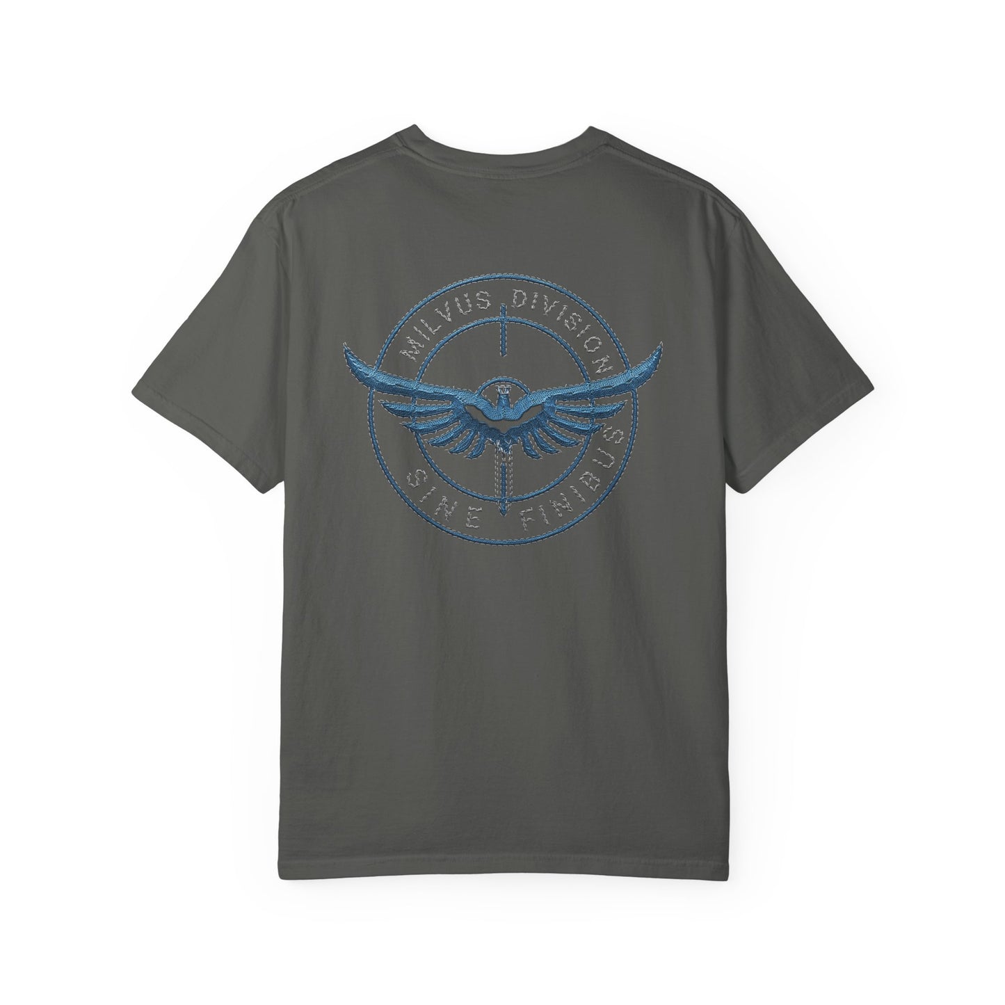 Milvus Division Logo Unisex Garment-Dyed T-Shirt