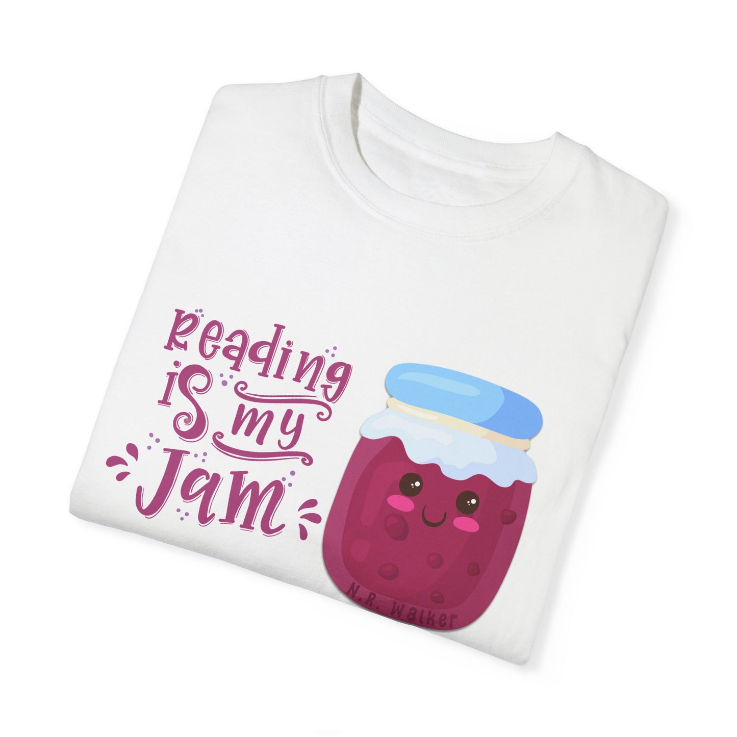 Reading Is My Jam - Unisex Garment-Dyed T-shirt